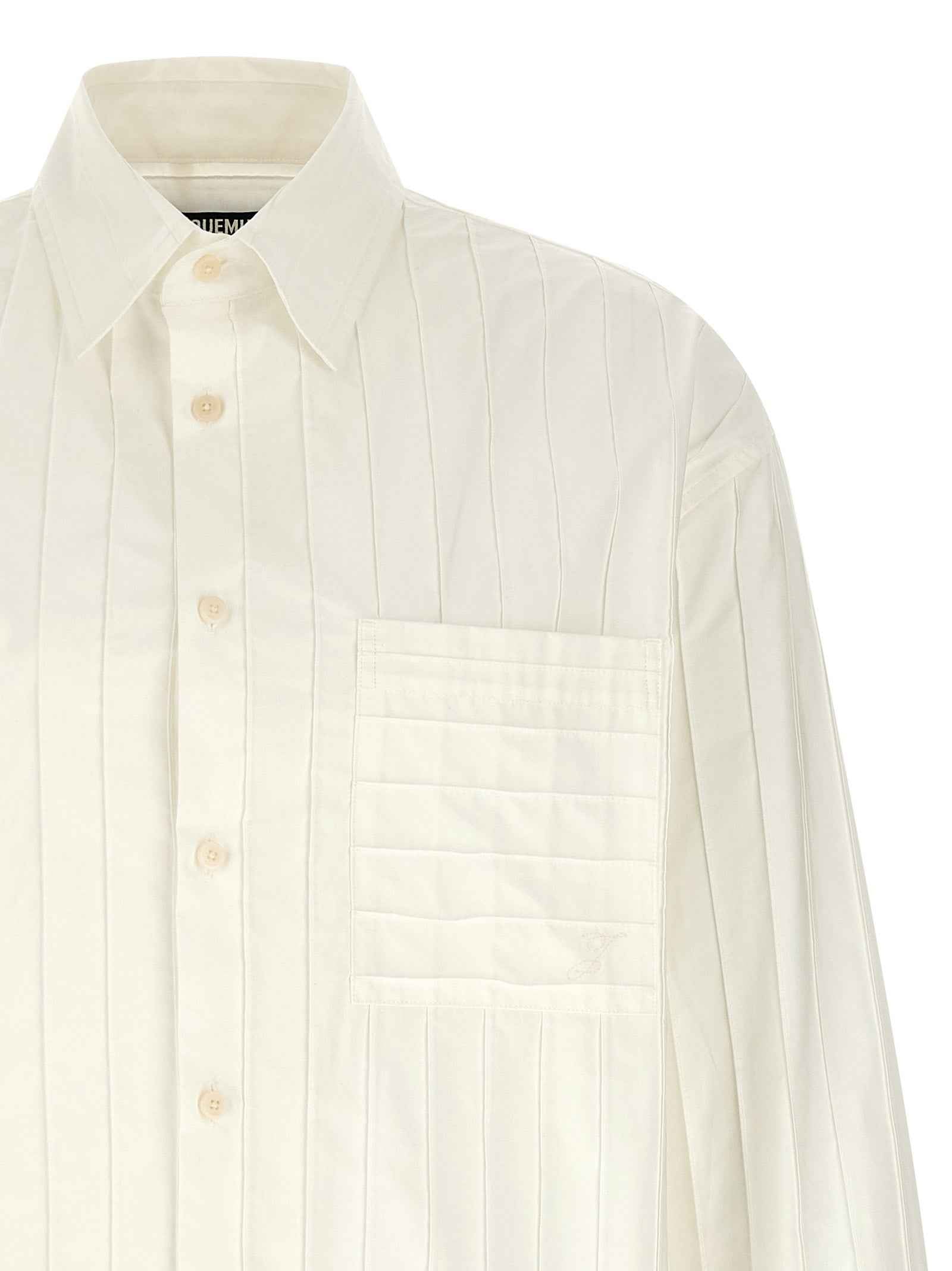 Jacquemus White Cotton Blouse