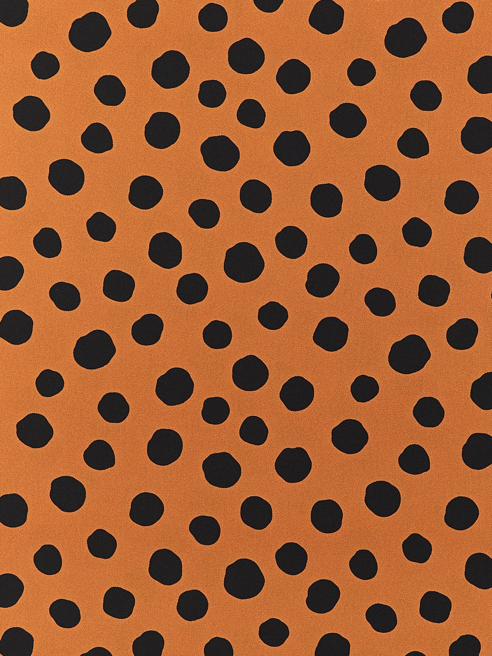 Valentino Garavani Brown Silk Scarf