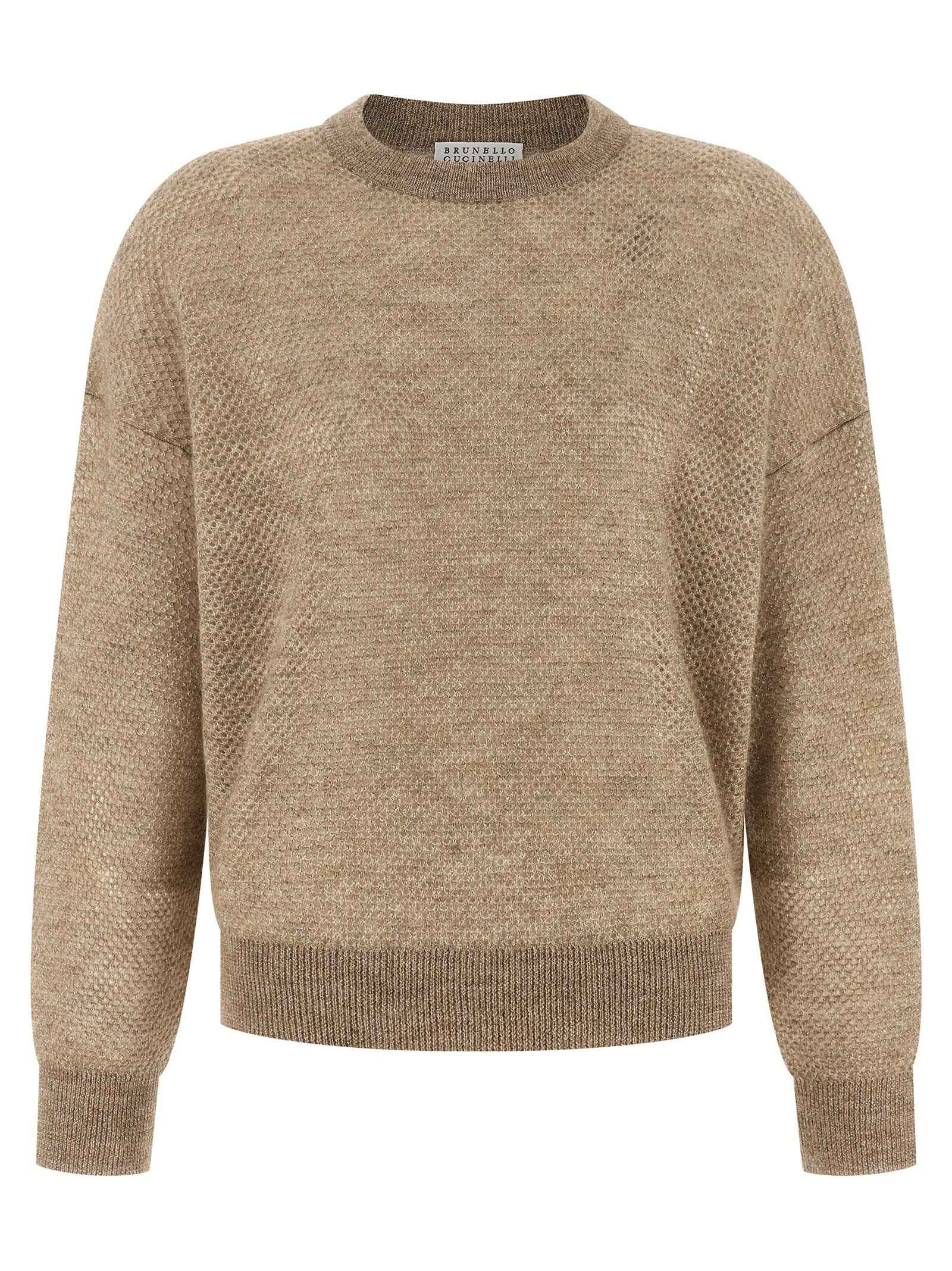 Brunello Cucinelli Beige Wool Cardigan