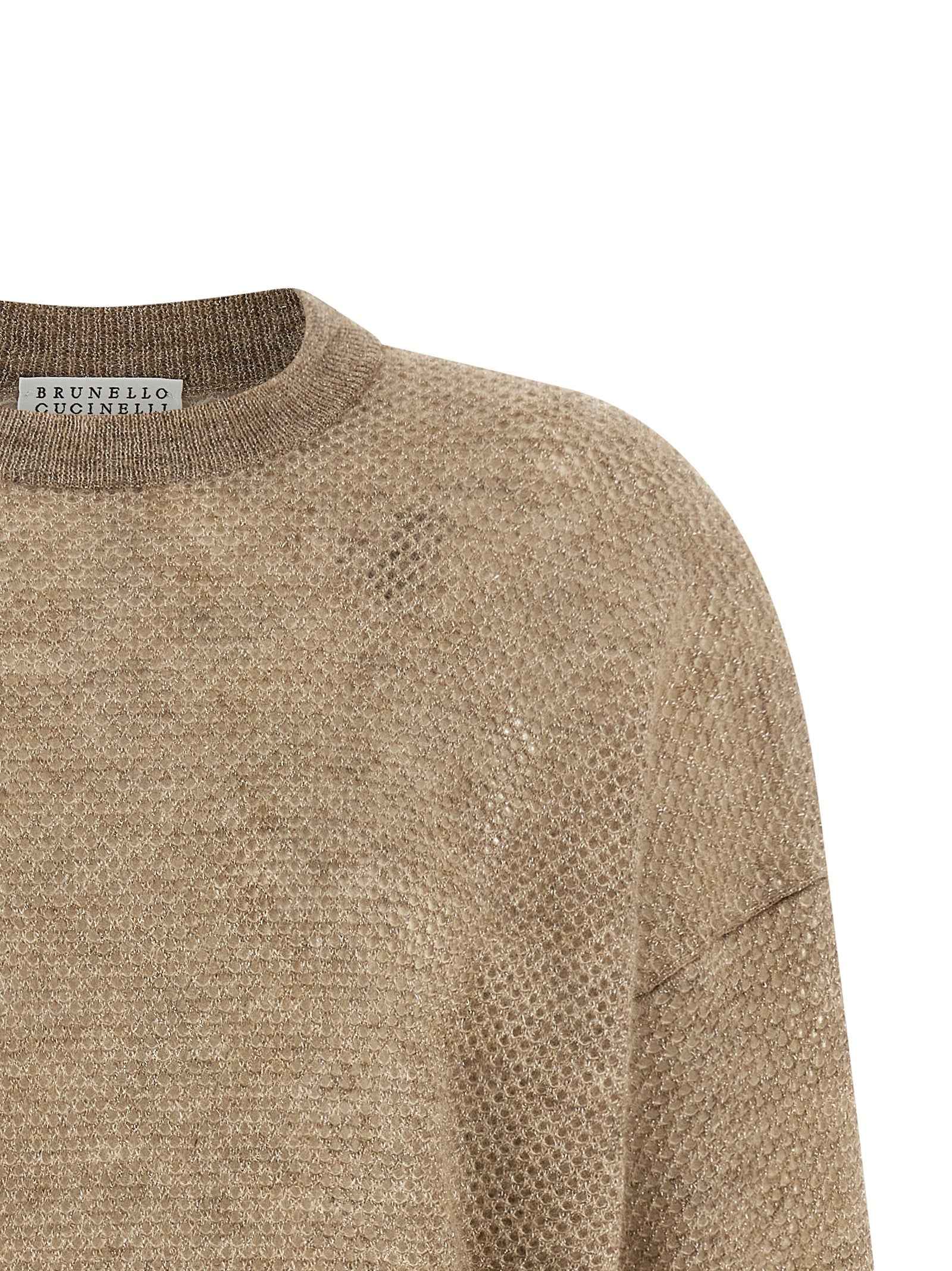 Brunello Cucinelli Beige Wool Cardigan