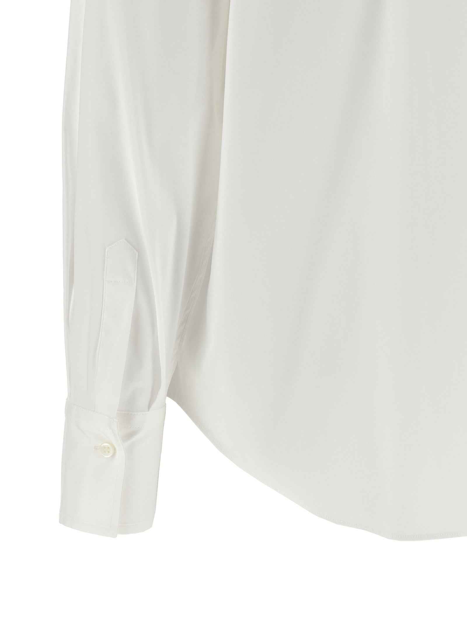 Brunello Cucinelli White Cotton Blouse