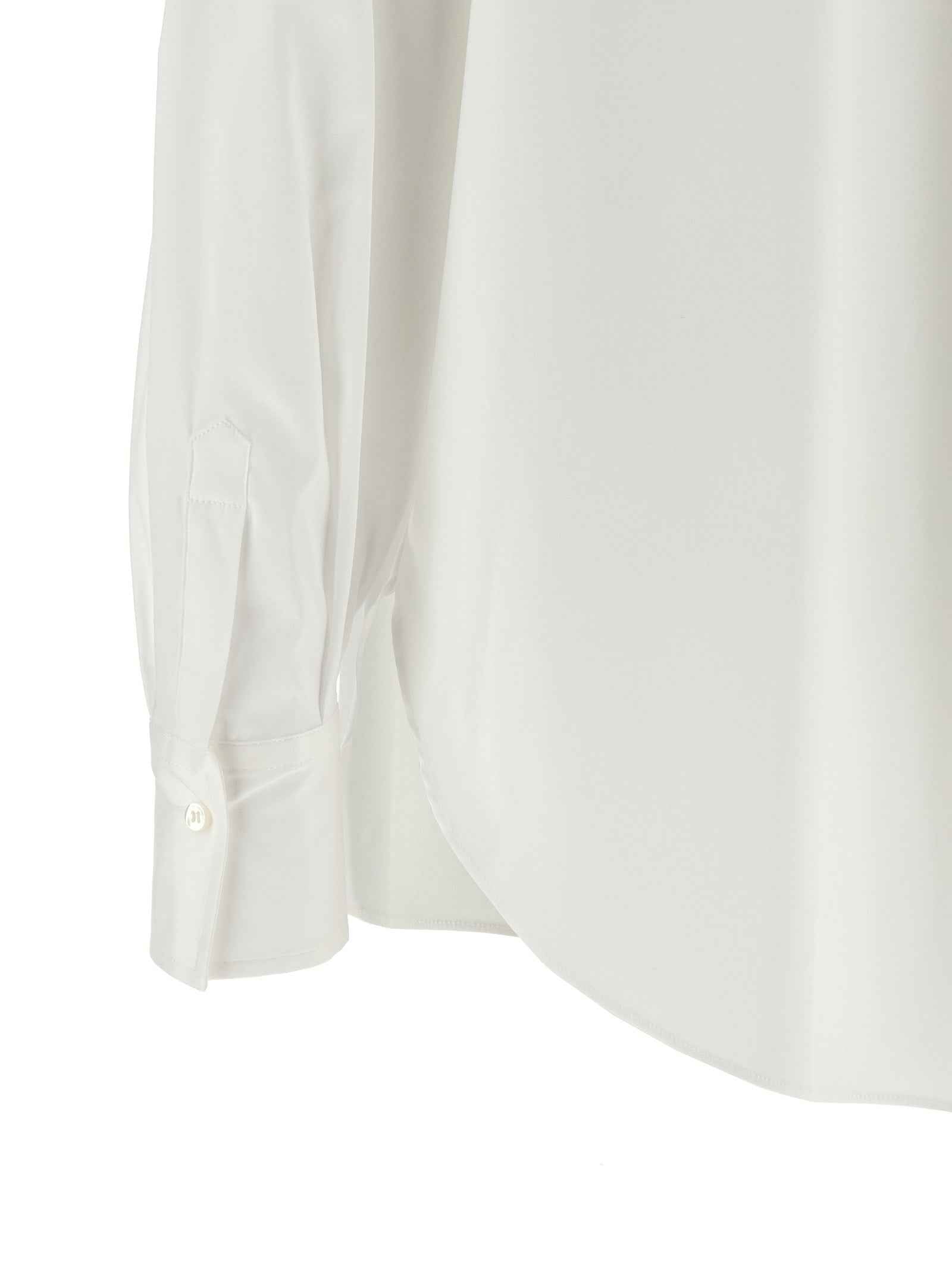 Brunello Cucinelli White Cotton Blouse