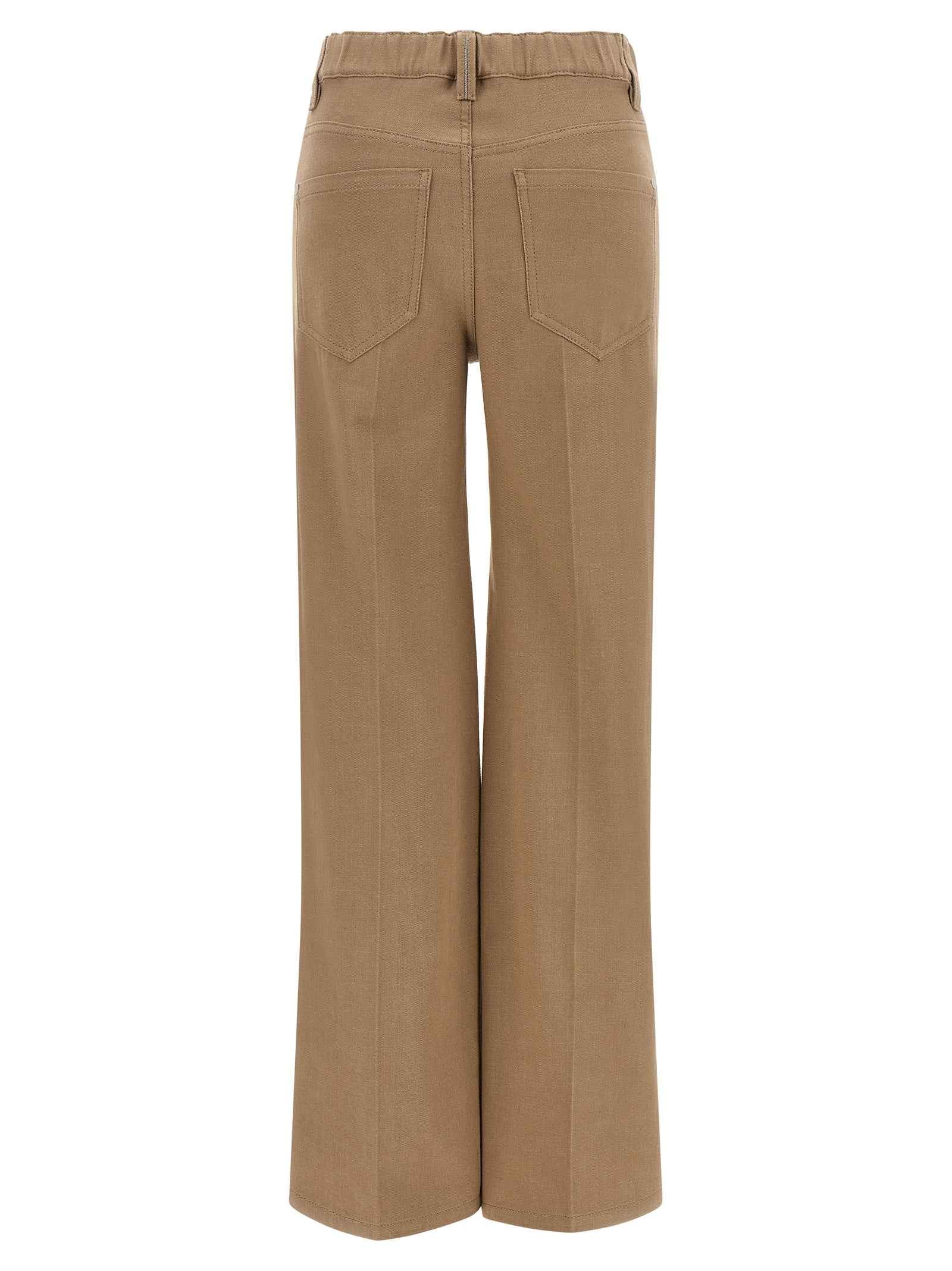 Brunello Cucinelli Beige Cotton Jeans Denim