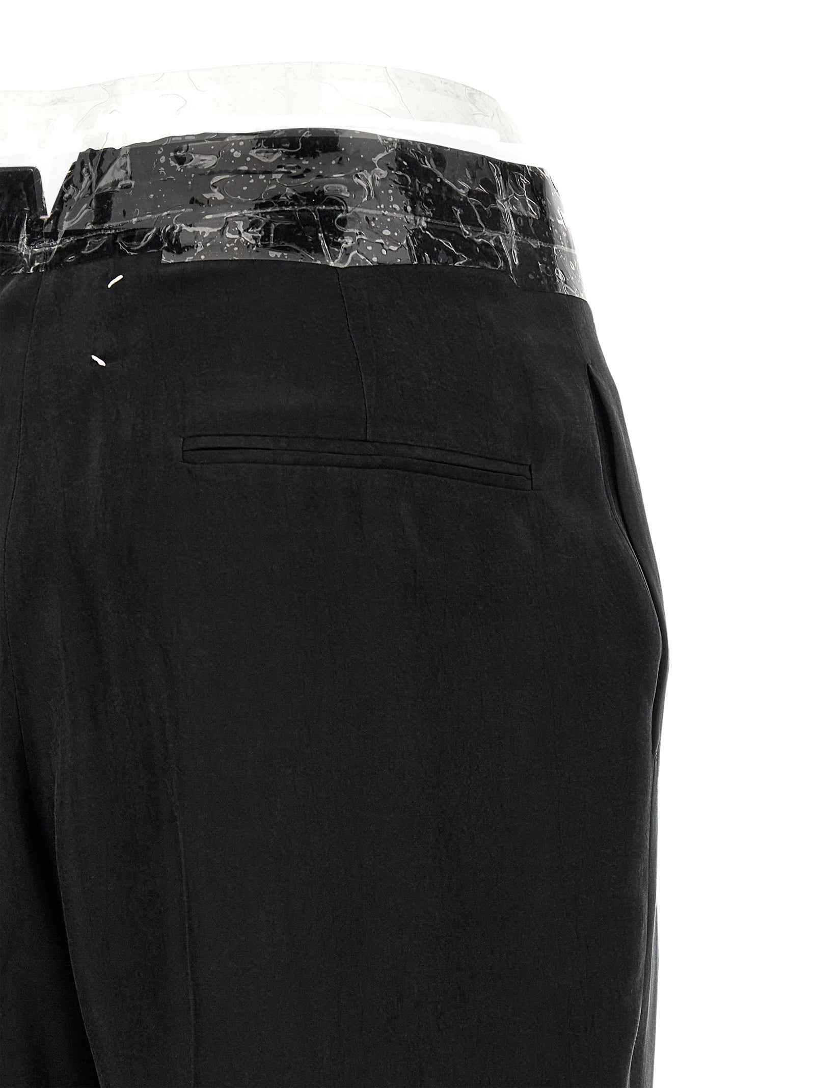 Maison Margiela Black Copper Casual Pants