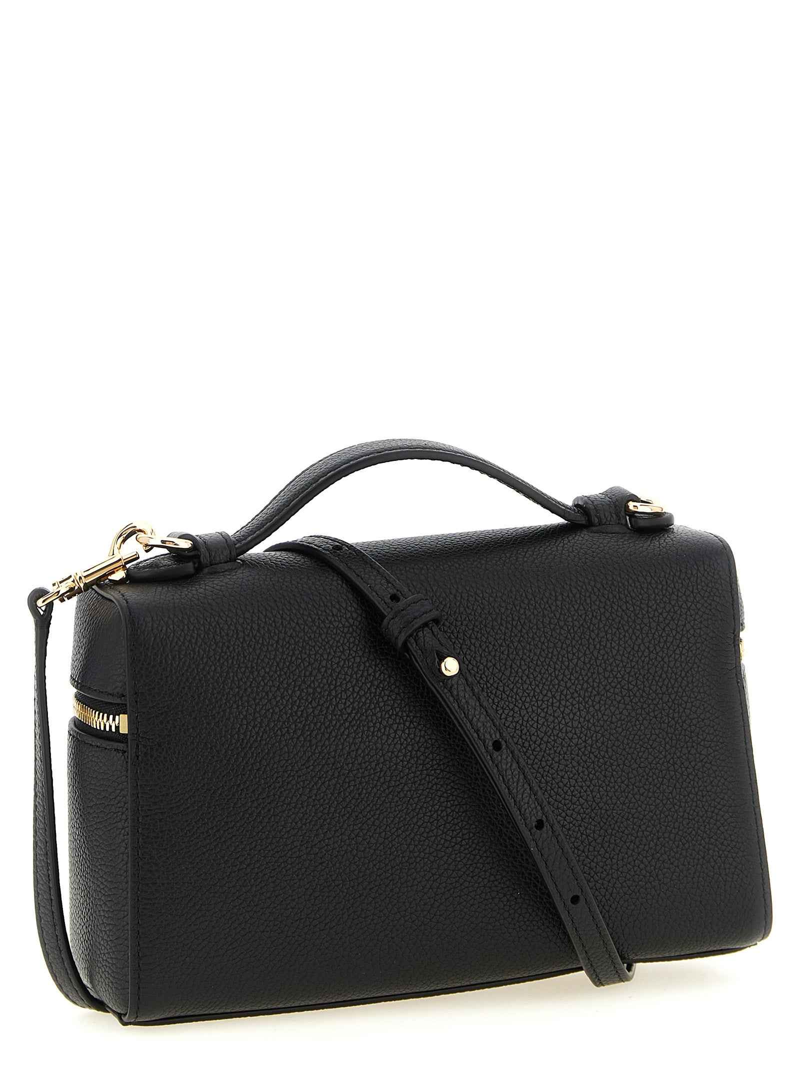 Tory Burch Black Cowhide Handbag