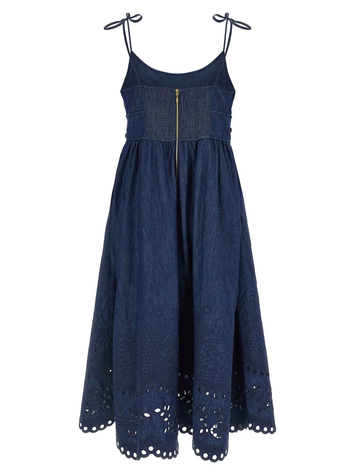 Zimmermann Blue Cotton Midi Dress