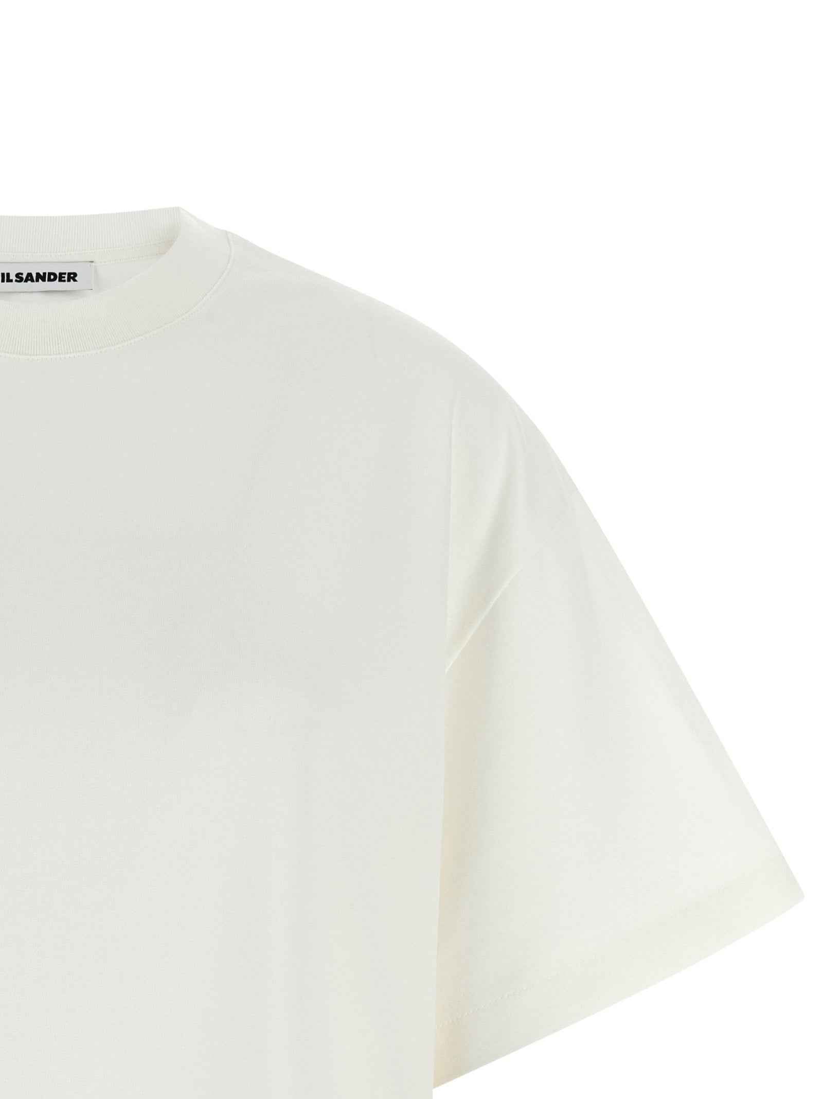Jil Sander Bicolor Cotton T-Shirt