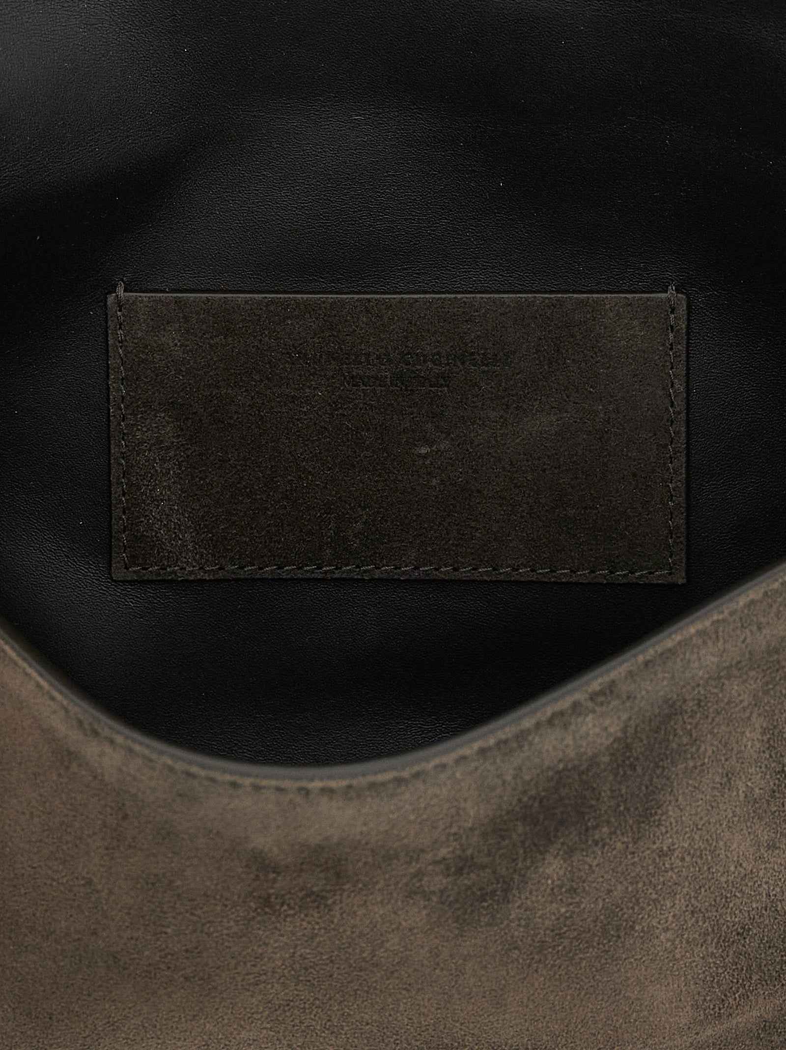 Brunello Cucinelli Brown Calfskin Clutch Bag