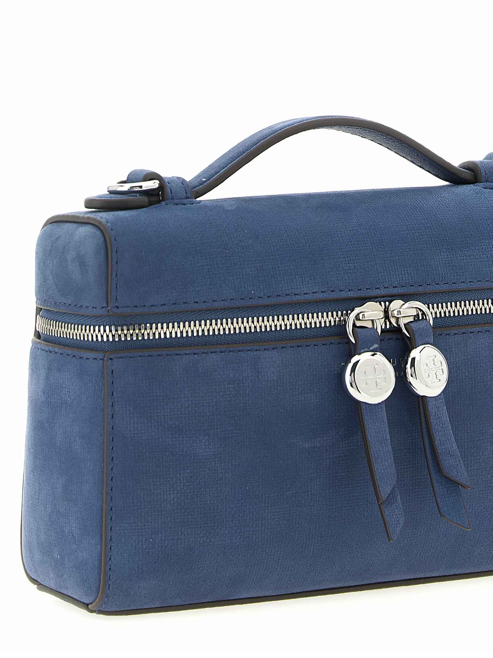 Tory Burch Blue Lamb Leather Handbag
