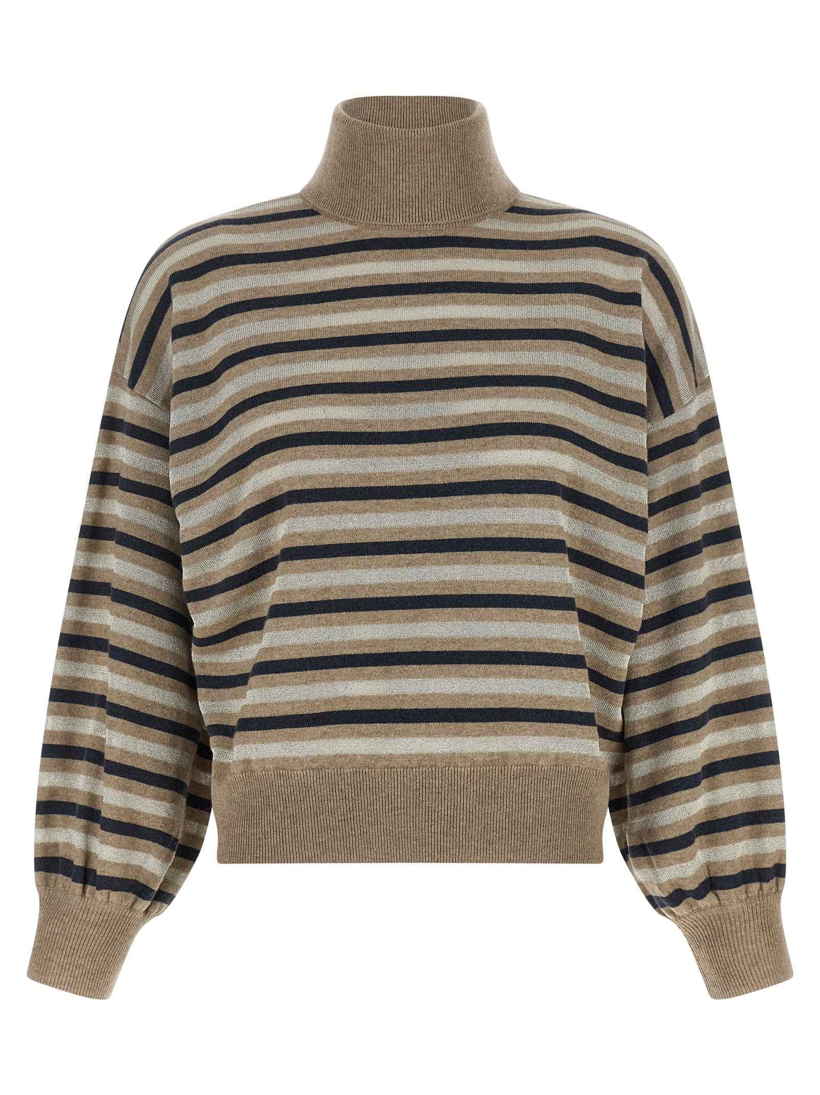 Brunello Cucinelli Multicolor Virgin Wool Cardigan