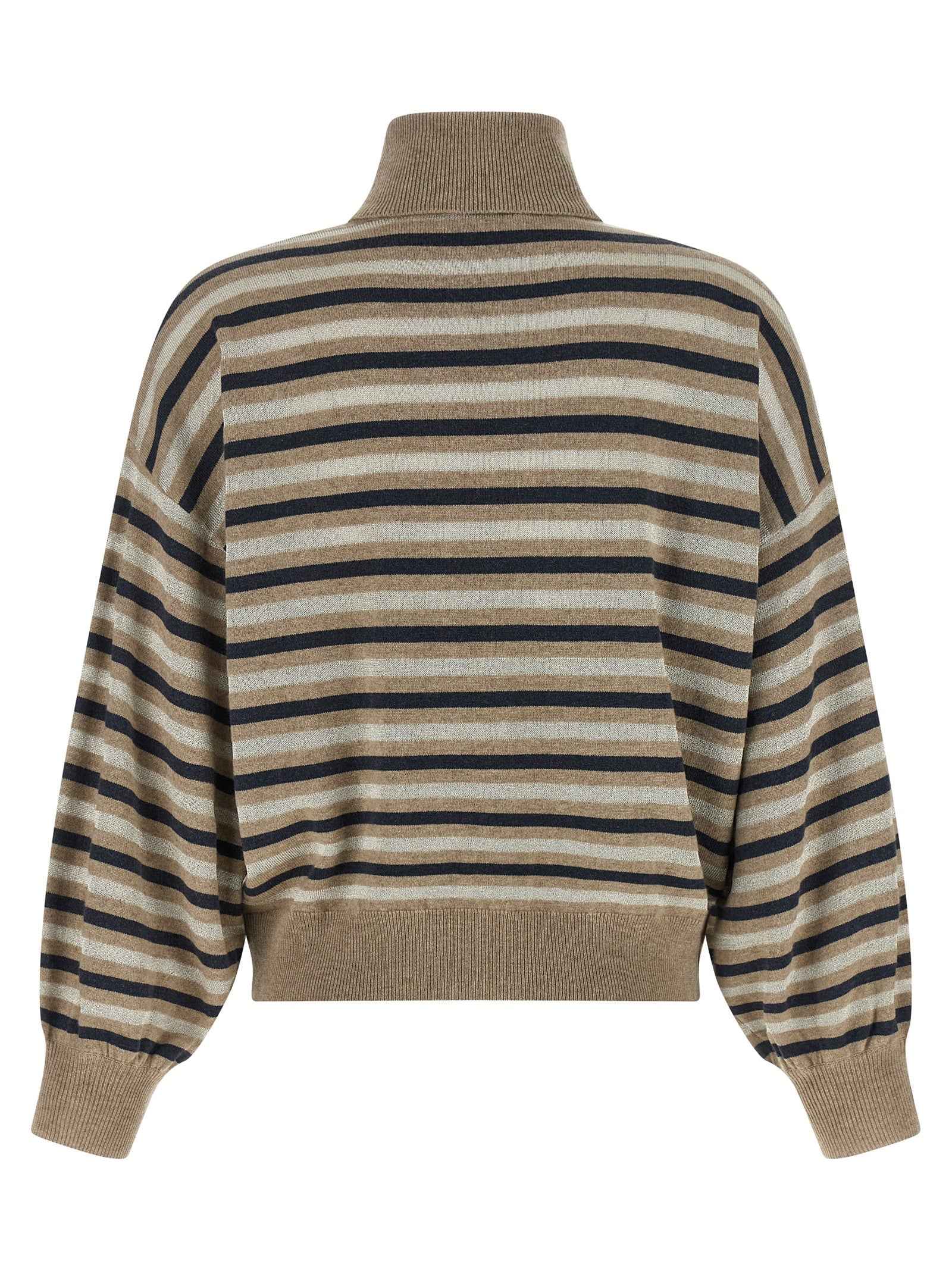 Brunello Cucinelli Multicolor Virgin Wool Cardigan