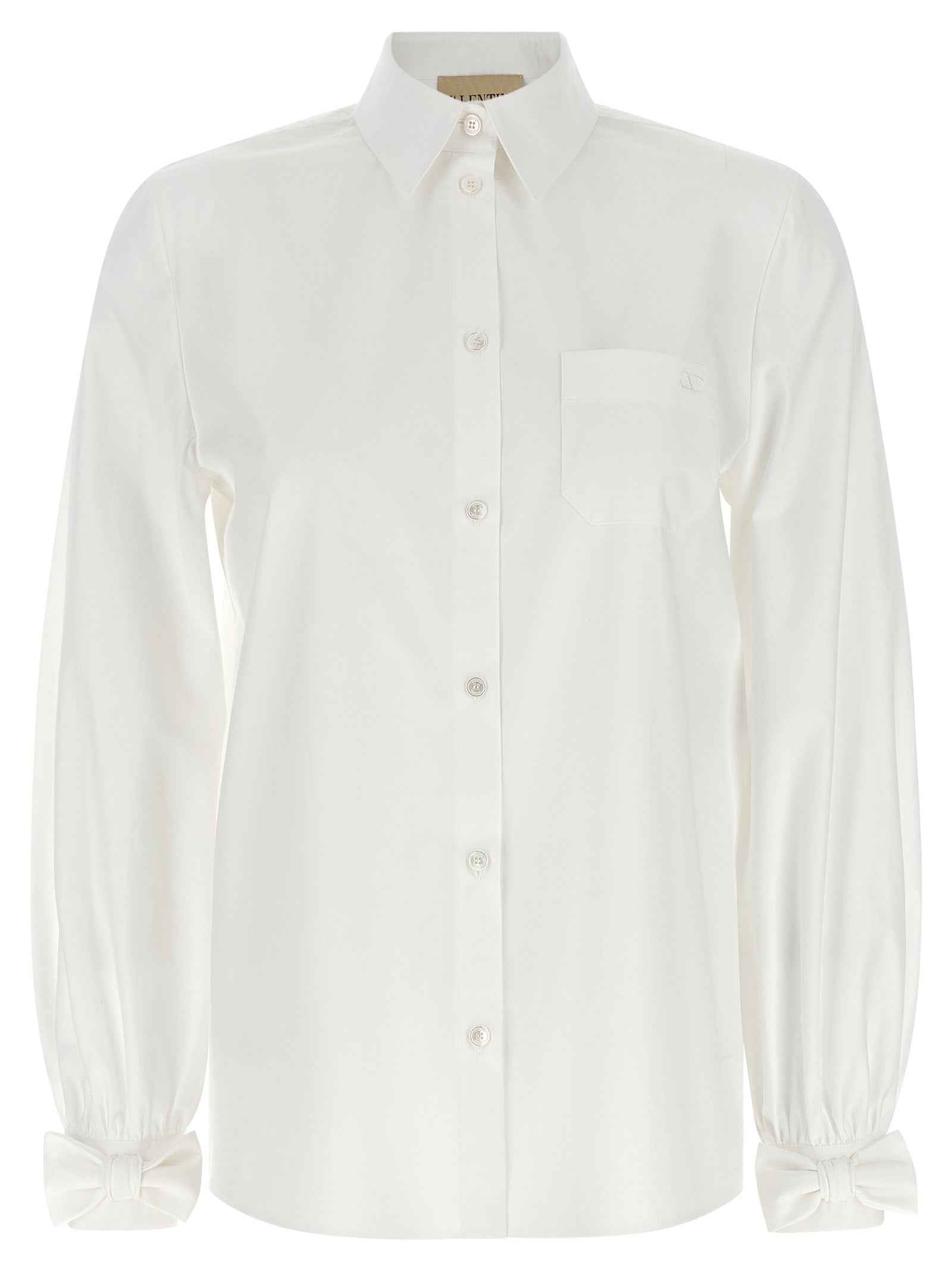 Valentino Garavani White Cotton Blouse