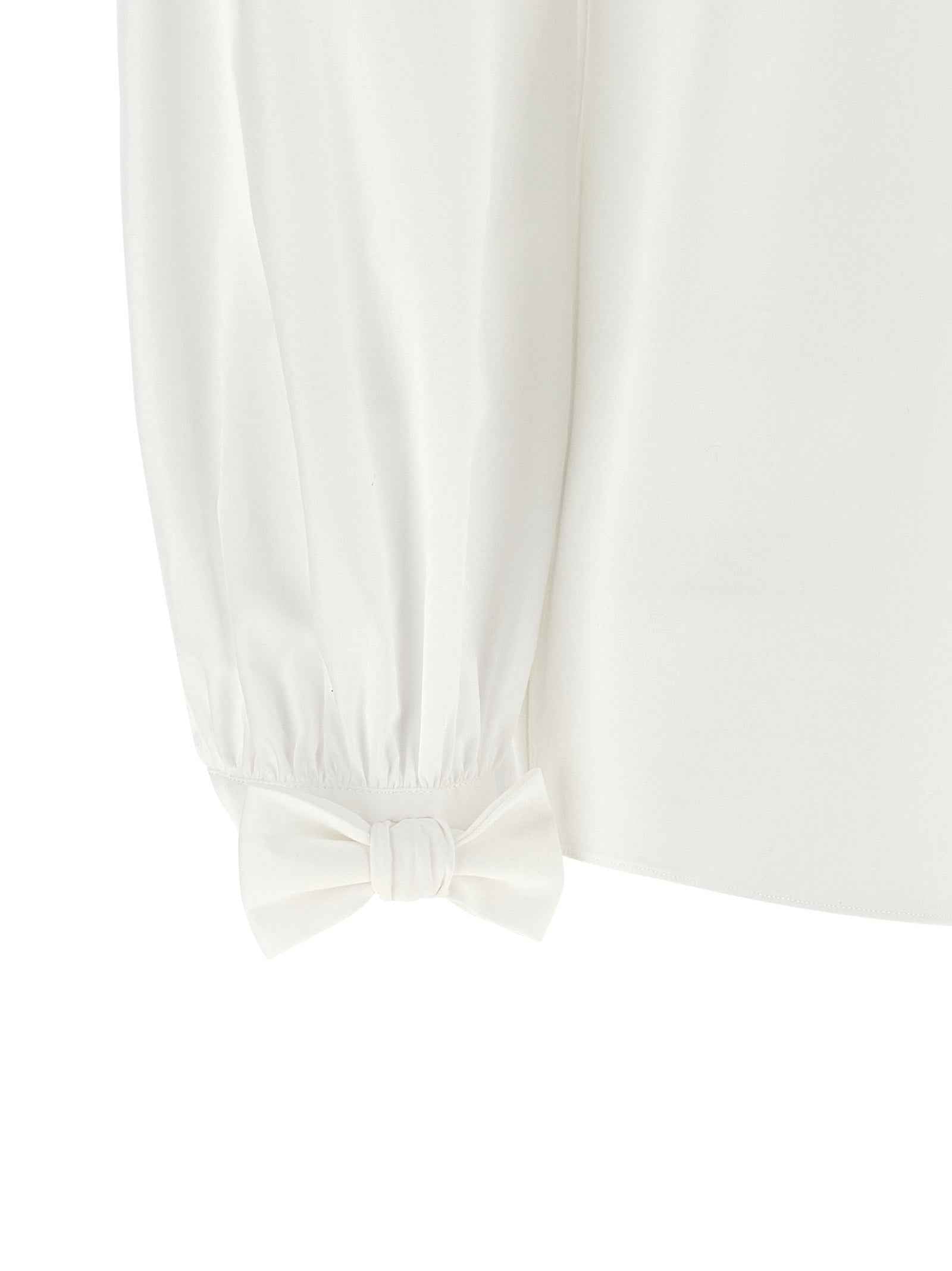 Valentino Garavani White Cotton Blouse
