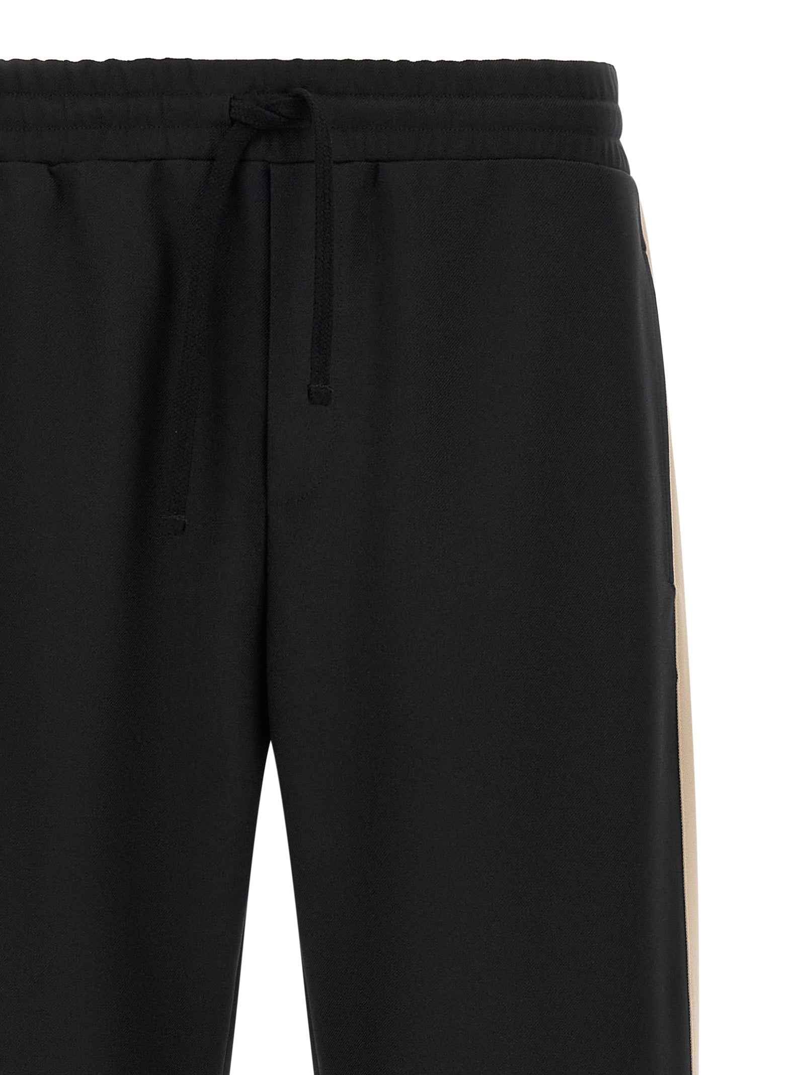 Valentino Garavani Black Polyester Athletic Pants