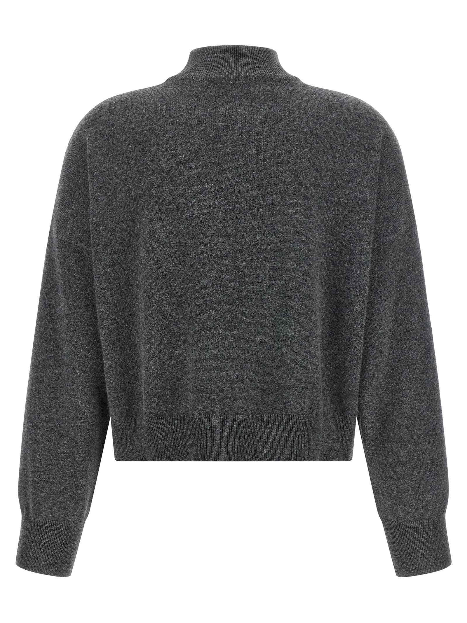 Brunello Cucinelli Gray Cashmere Cardigan