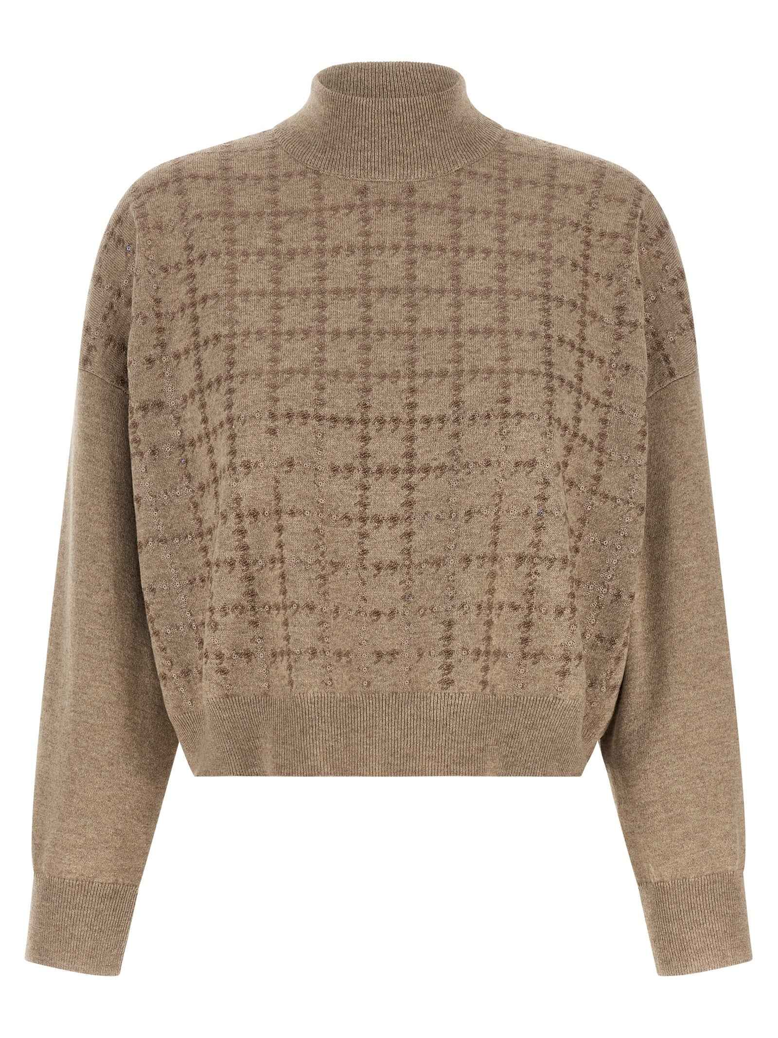 Brunello Cucinelli Beige Cashmere Cardigan