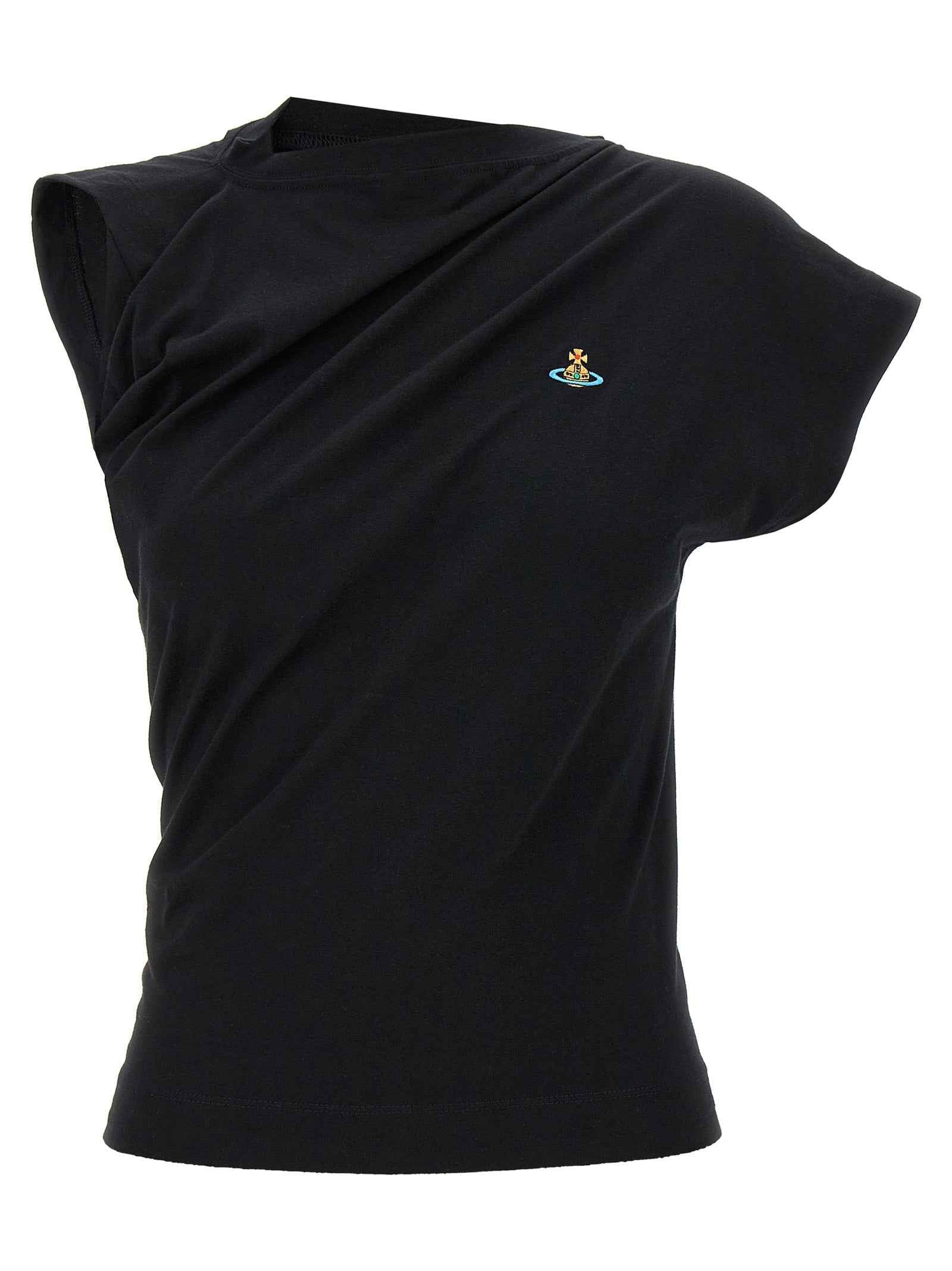 Vivienne Westwood Black Cotton T-Shirt