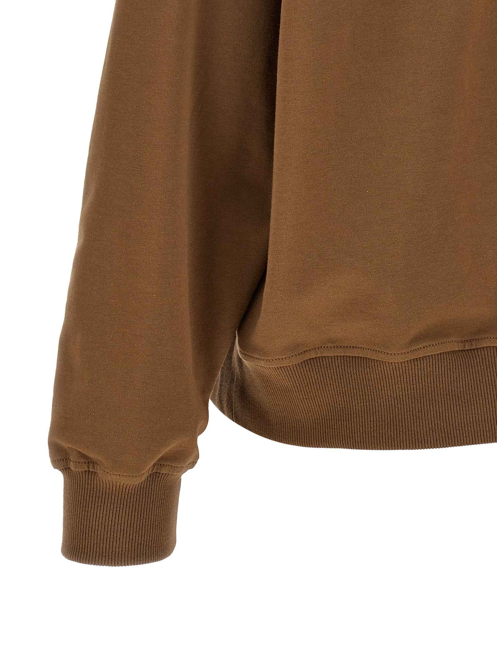 Brunello Cucinelli Brown Cotton Hoodie