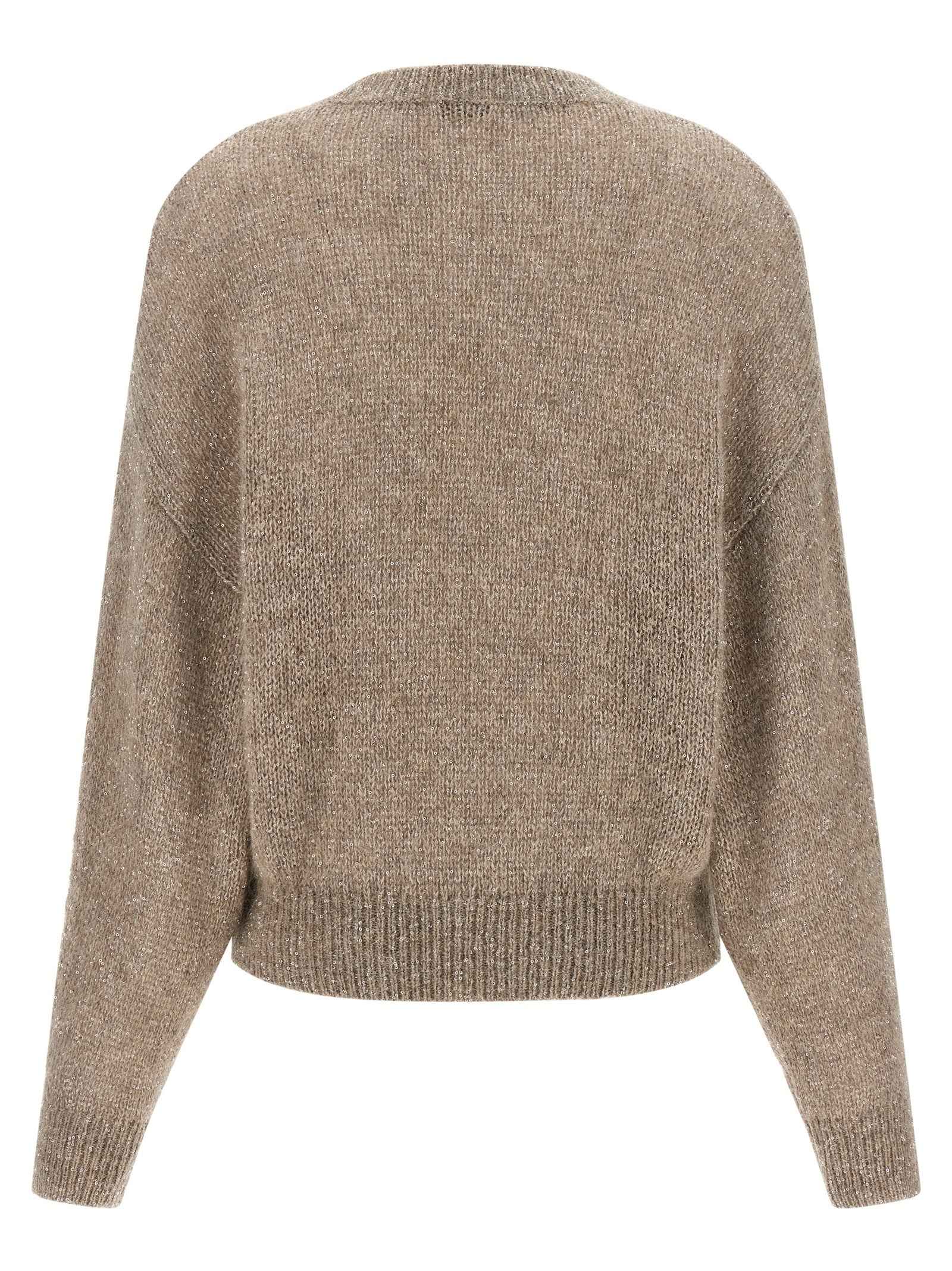 Brunello Cucinelli Beige Polyamide Cardigan