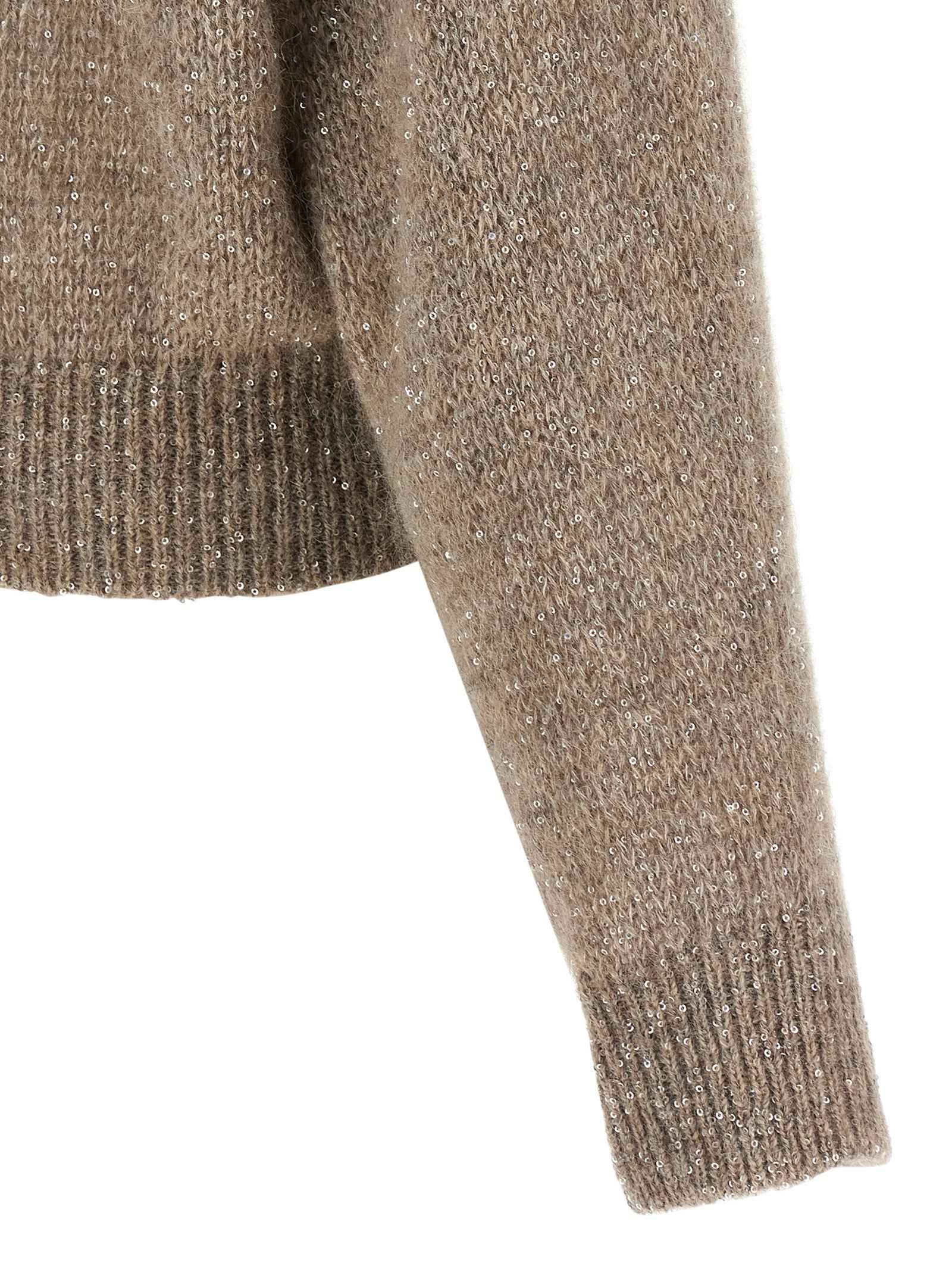 Brunello Cucinelli Beige Polyamide Cardigan