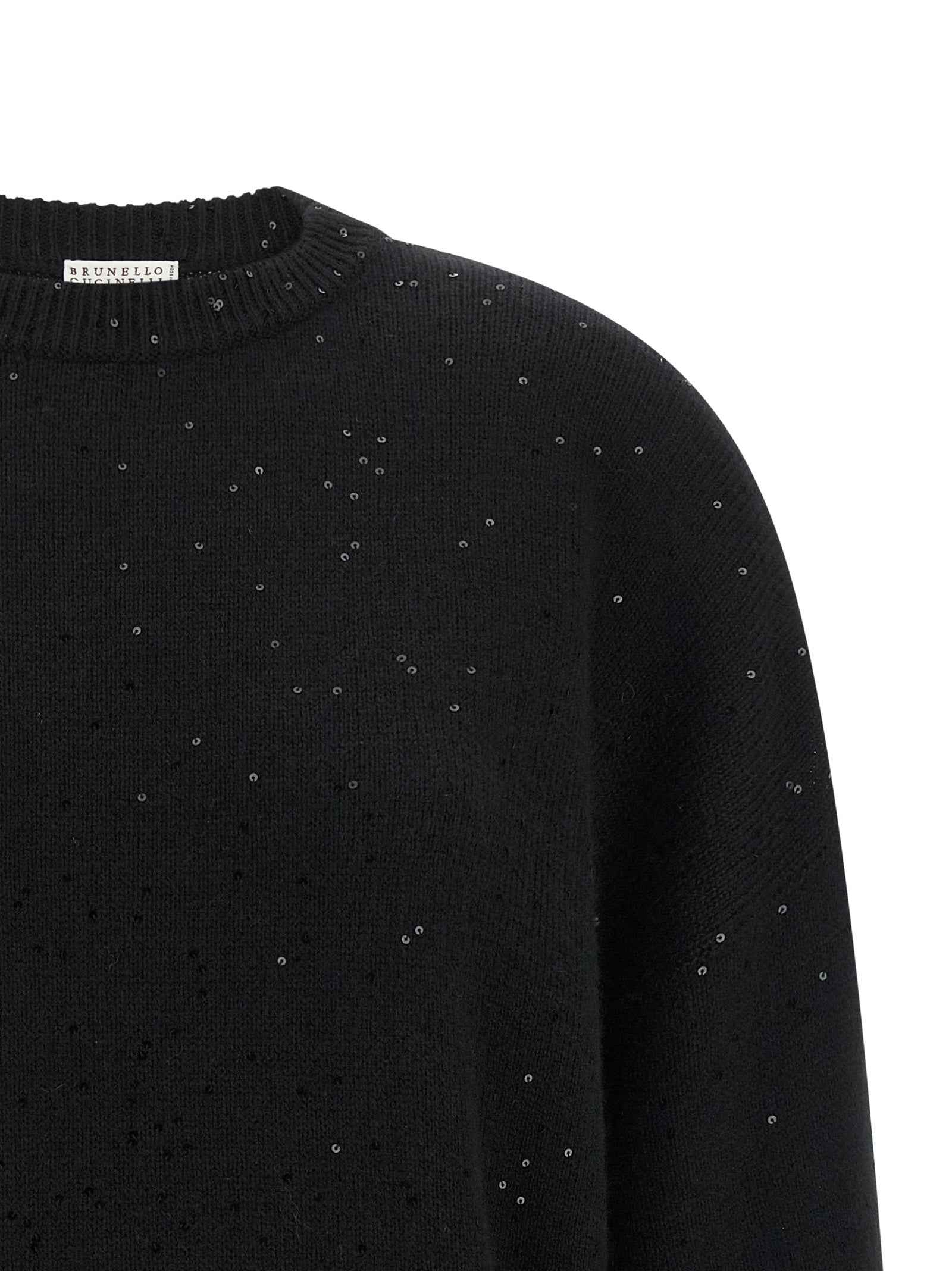 Brunello Cucinelli Black Cashmere Cardigan
