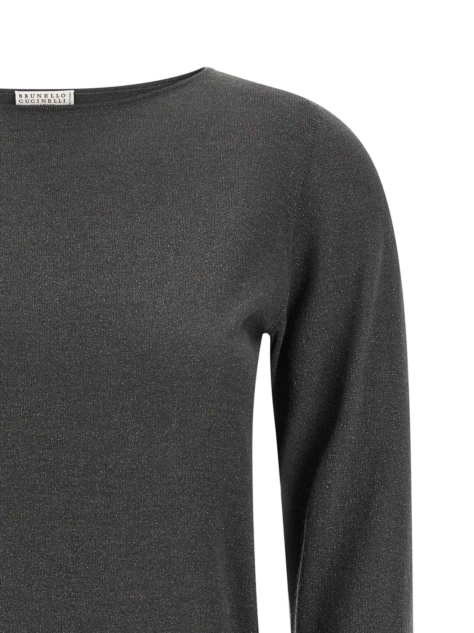 Brunello Cucinelli Gray Cashmere Cardigan