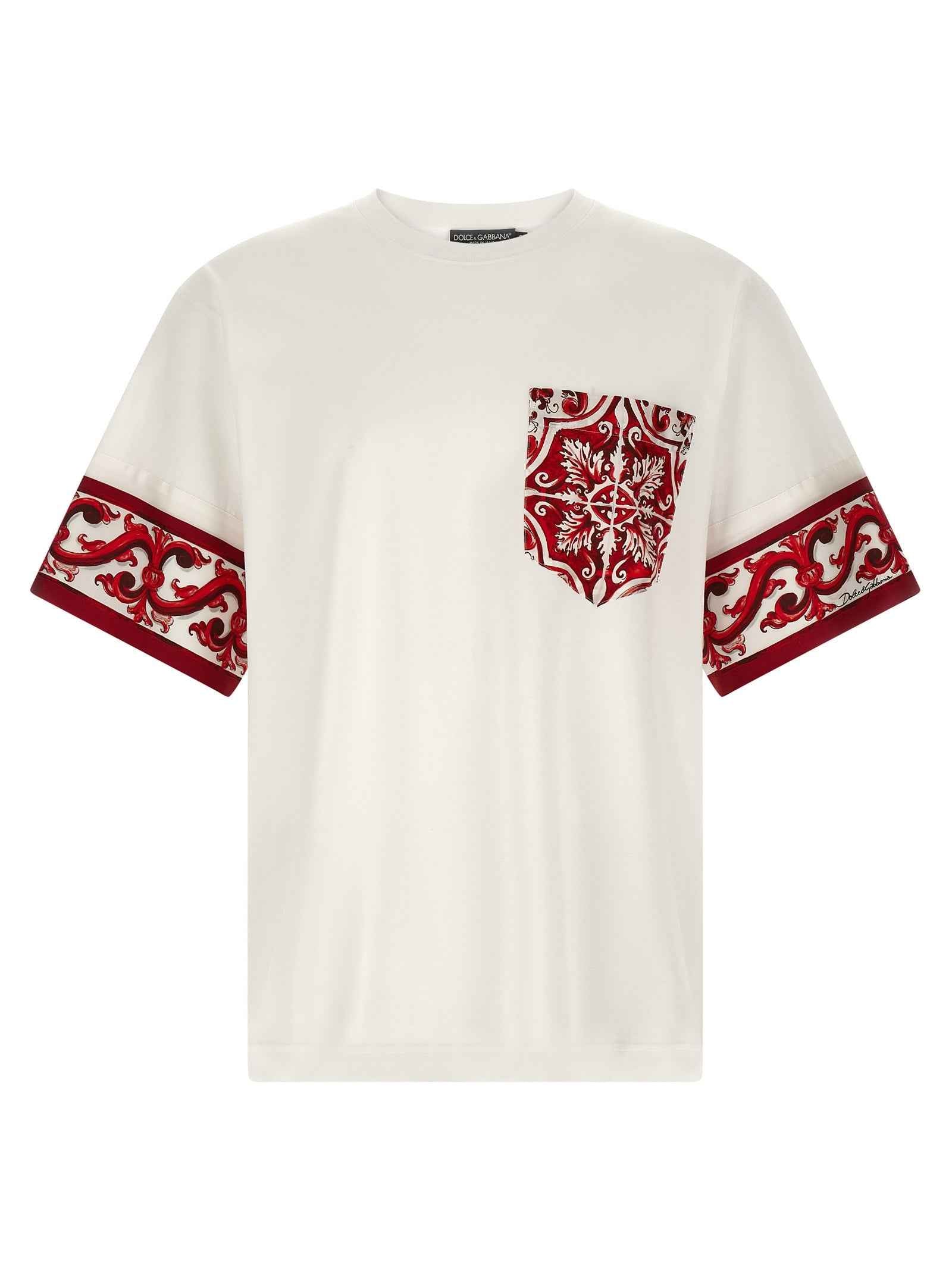 Dolce & Gabbana Multicolor Cotton T-Shirt