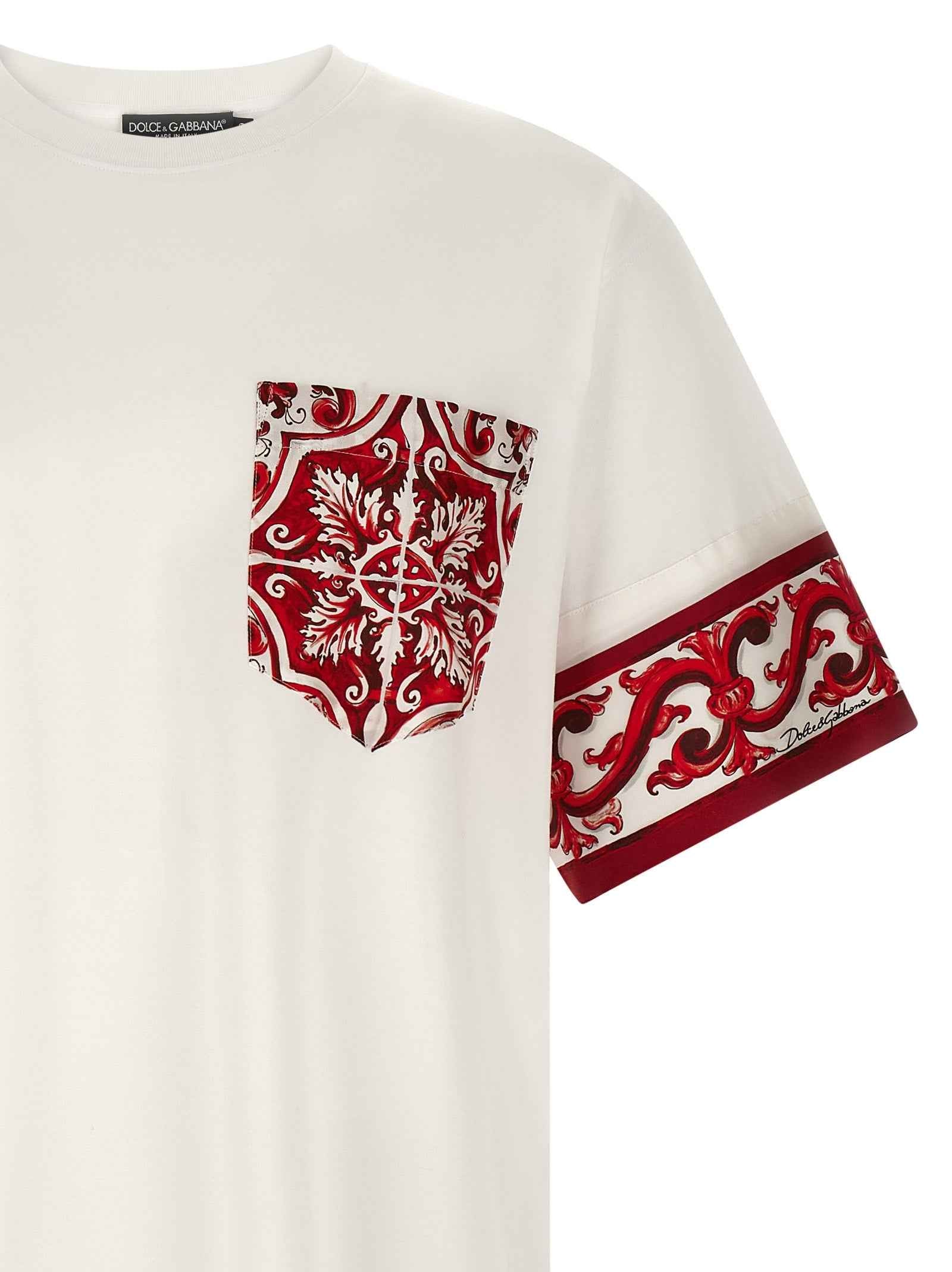 Dolce & Gabbana Multicolor Cotton T-Shirt
