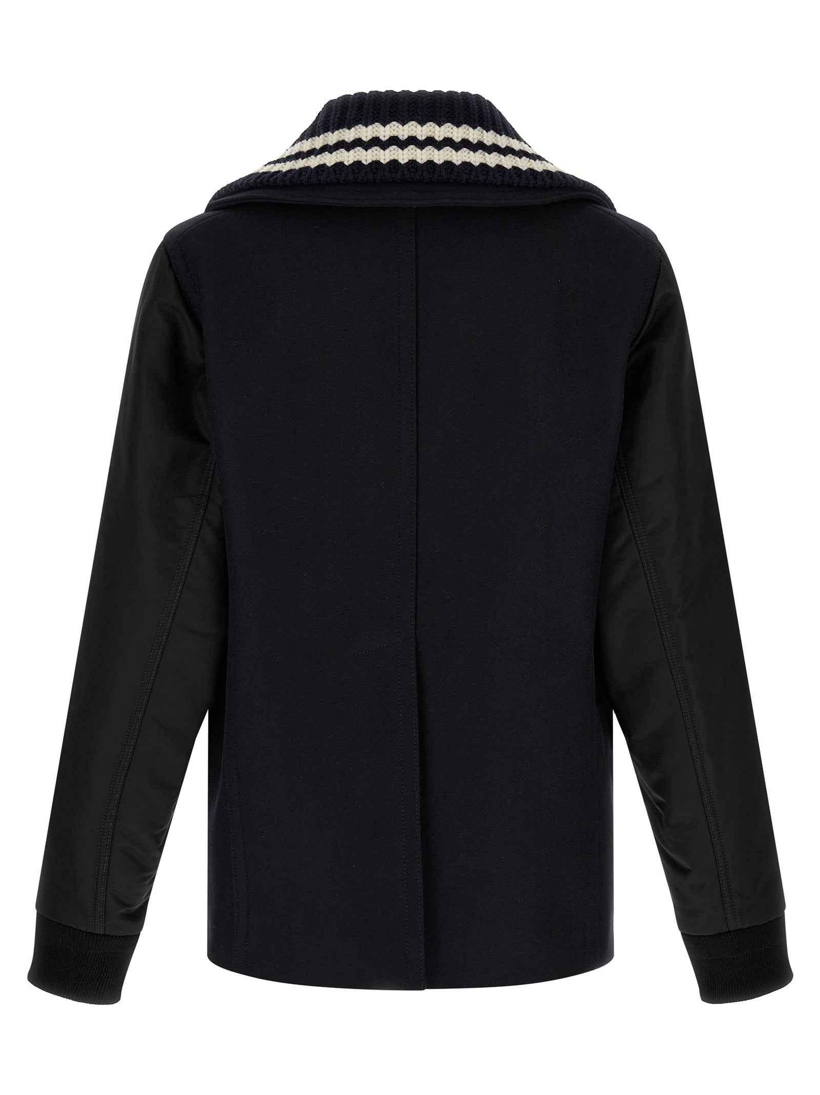 Dsquared² Blue Wool Coat