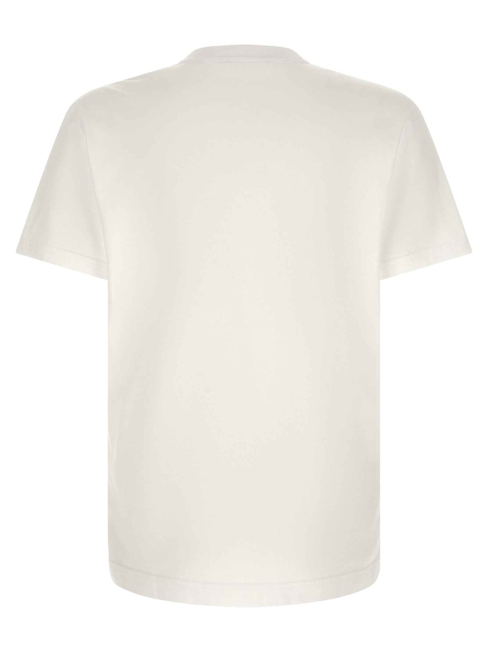 Dolce & Gabbana White Cotton T-Shirt