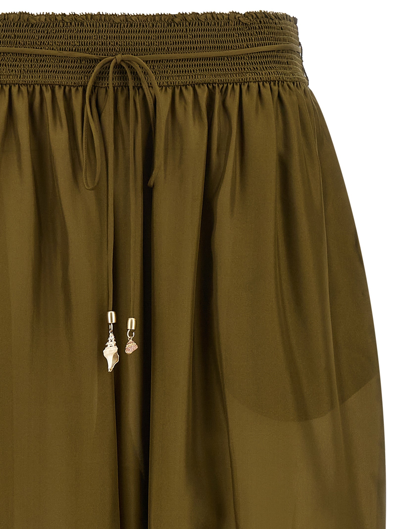 Zimmermann Bicolor Silk Casual Pants