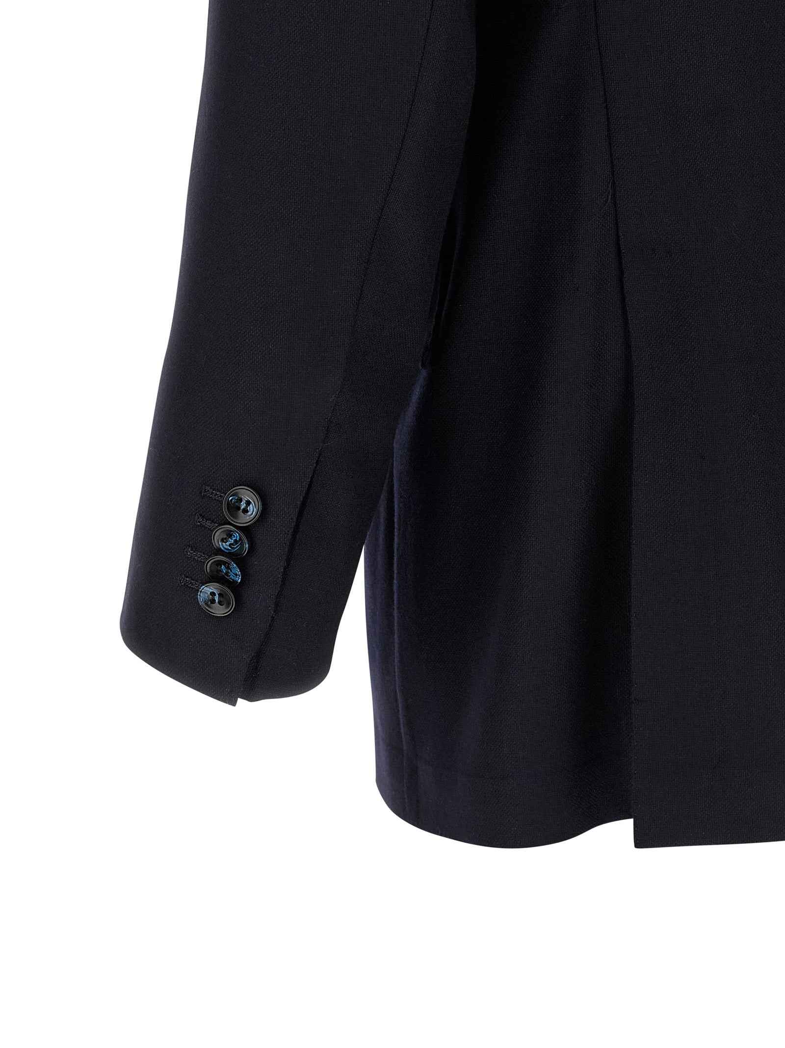 Kiton Blue Virgin Wool Two-Piece Suit