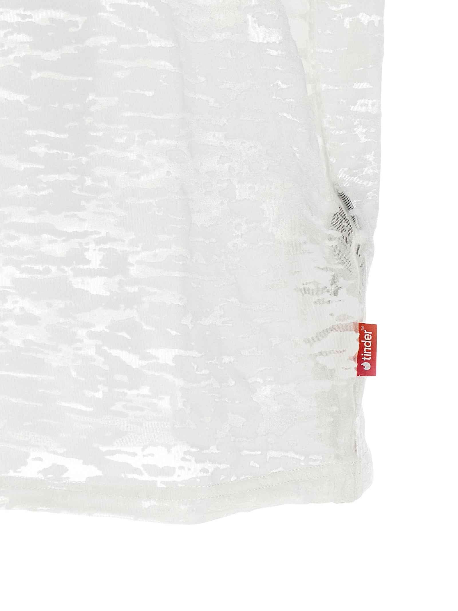 Diesel White Cotton T-Shirt
