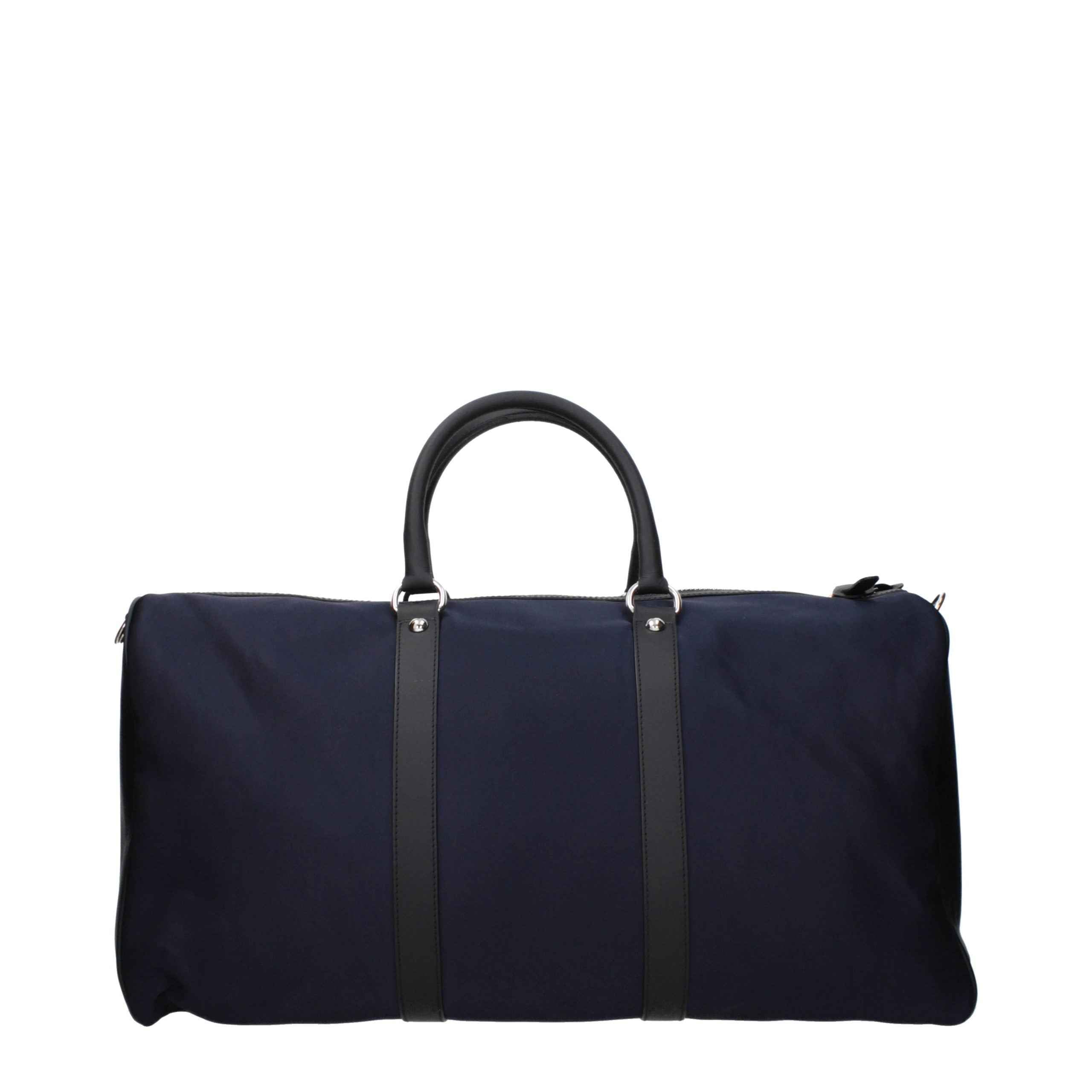 Kiton Blue Nylon Luggage And Travel