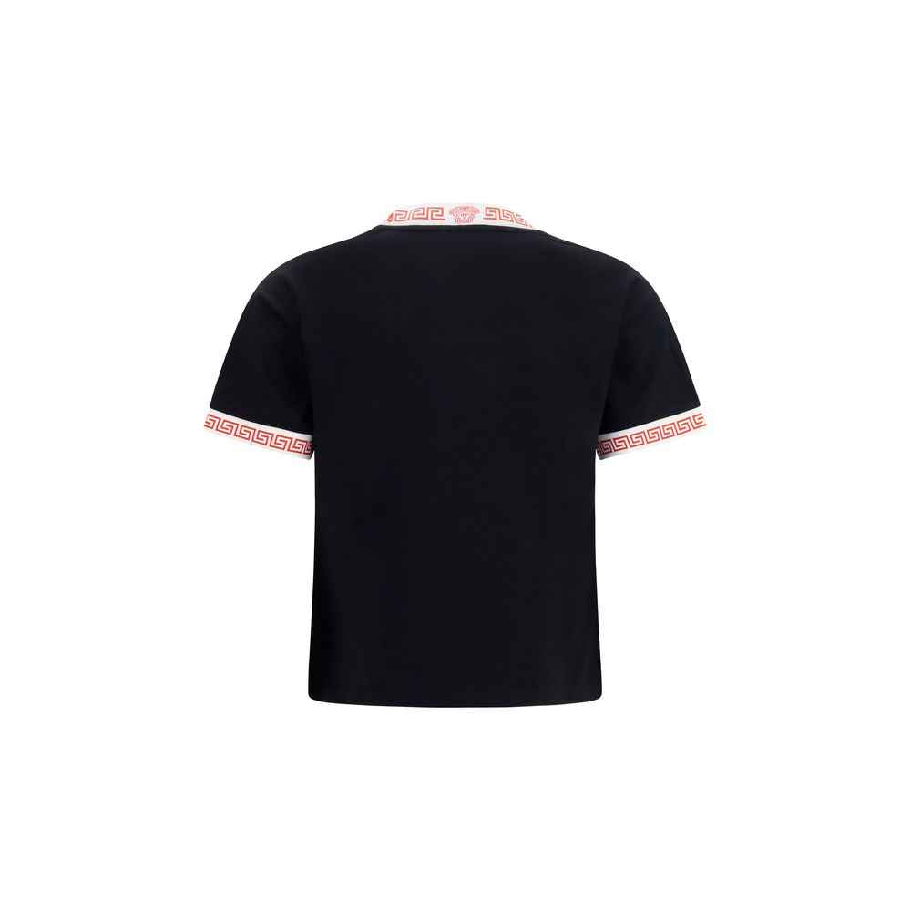 Versace Black Cotton T-Shirt