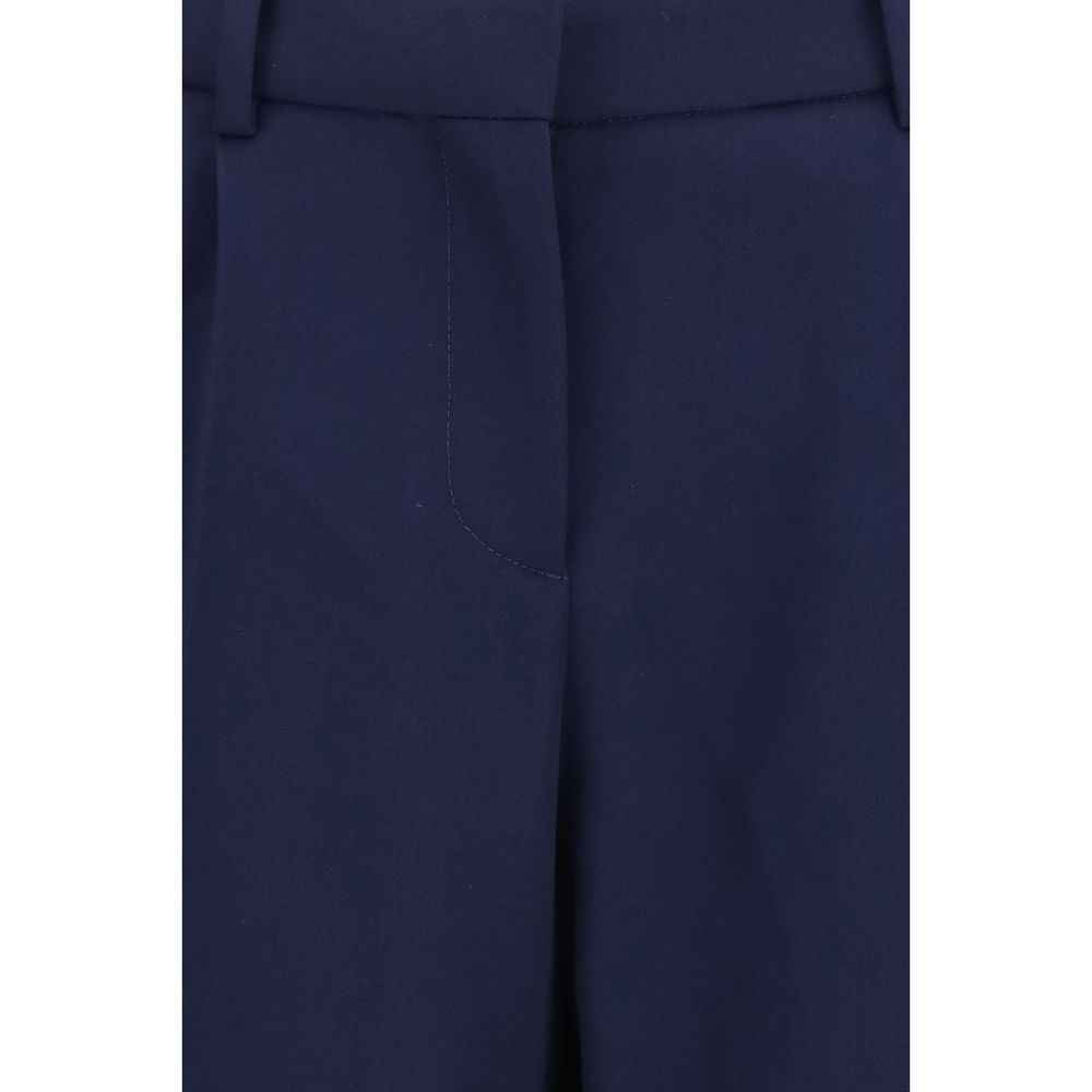 Balenciaga Blue Wool Oves Aries Pants