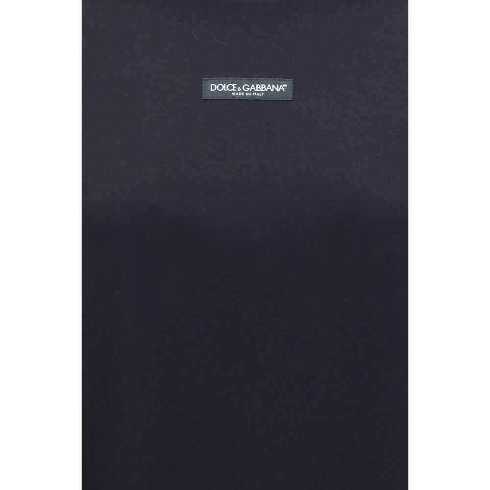 Dolce & Gabbana Black Cotton T-Shirt