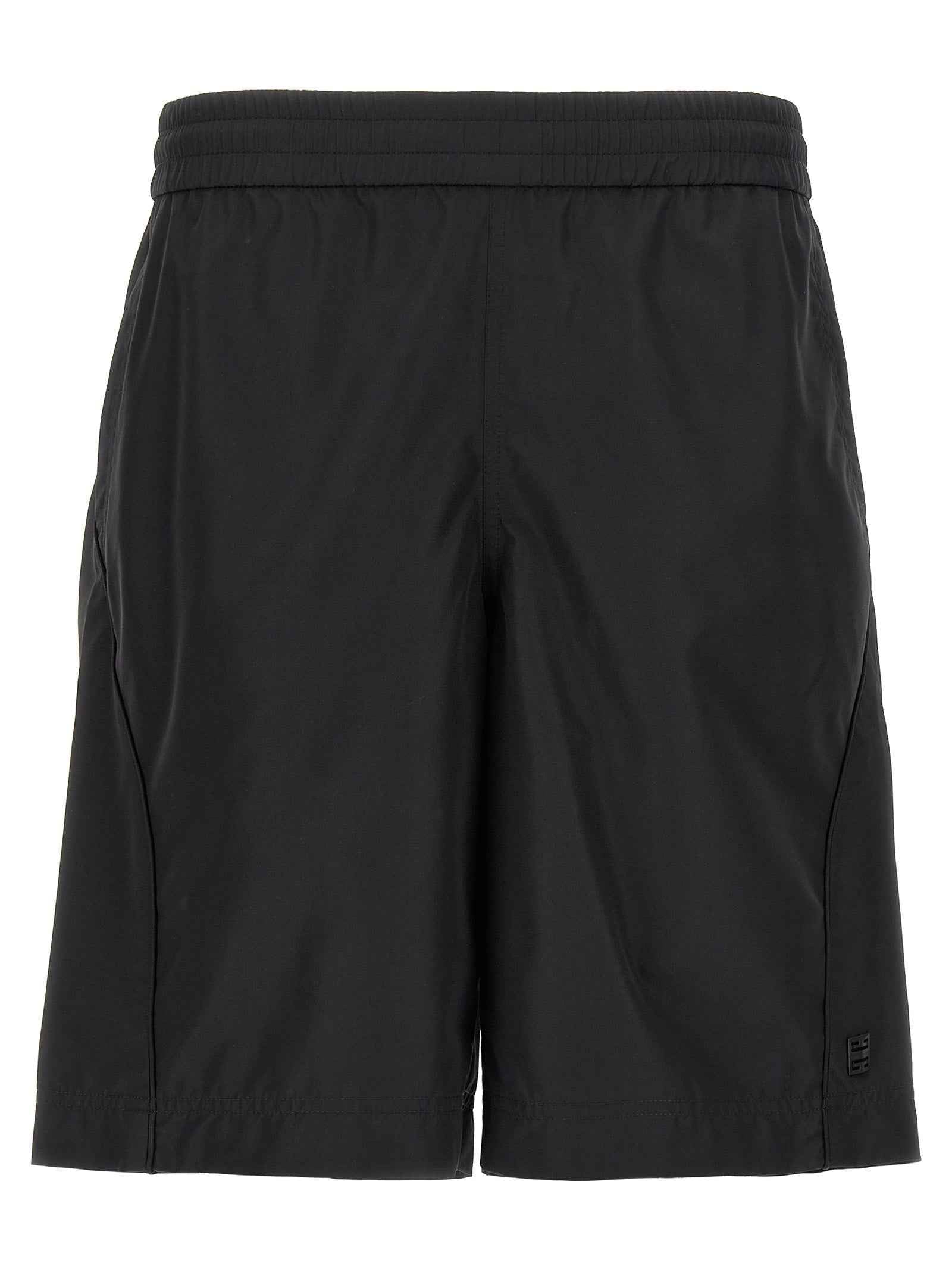 Givenchy Black Polyester Bermuda Shorts