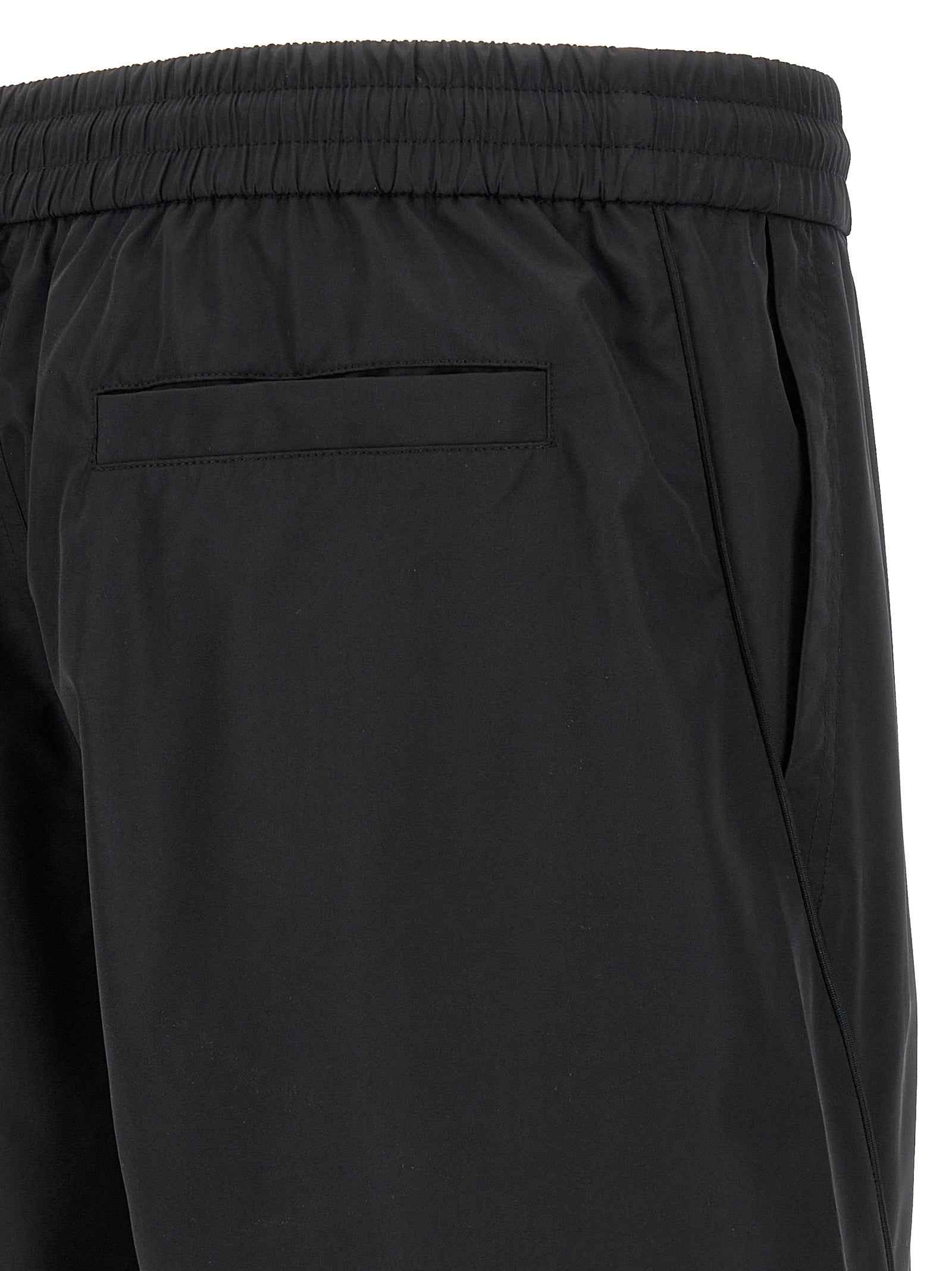 Givenchy Black Polyester Bermuda Shorts