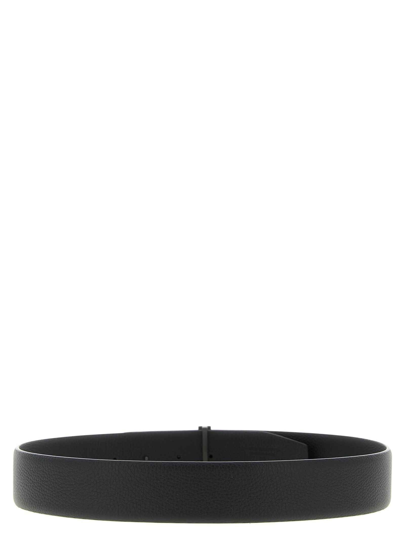 Tom Ford Black Calfskin Belt