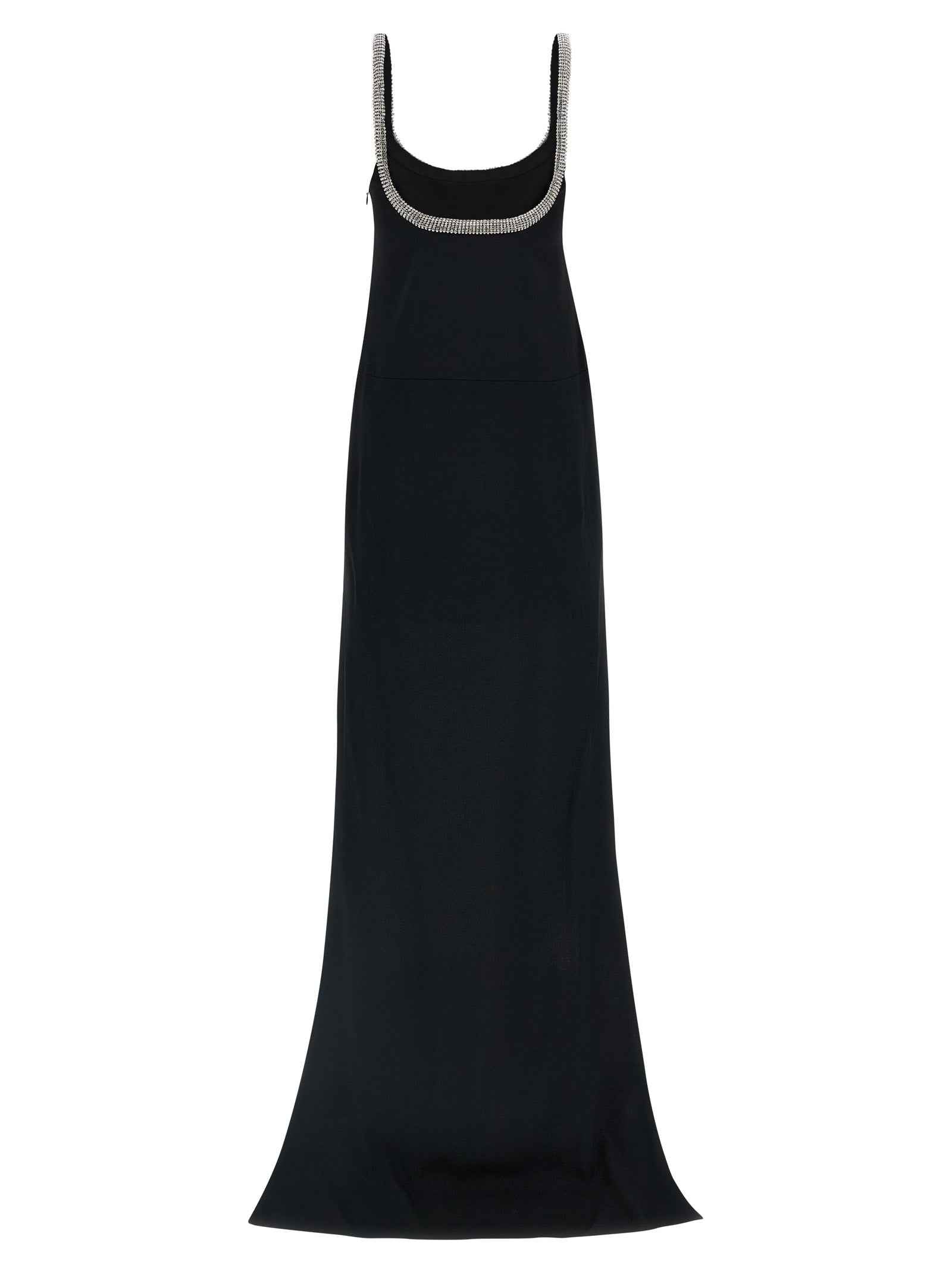Tom Ford Black Acetate Long Dress
