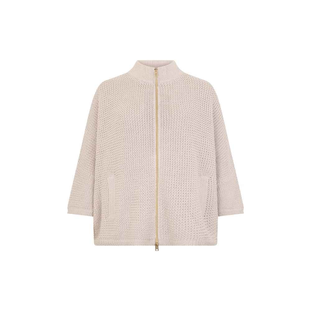 Herno Beige Cotton Cardigan