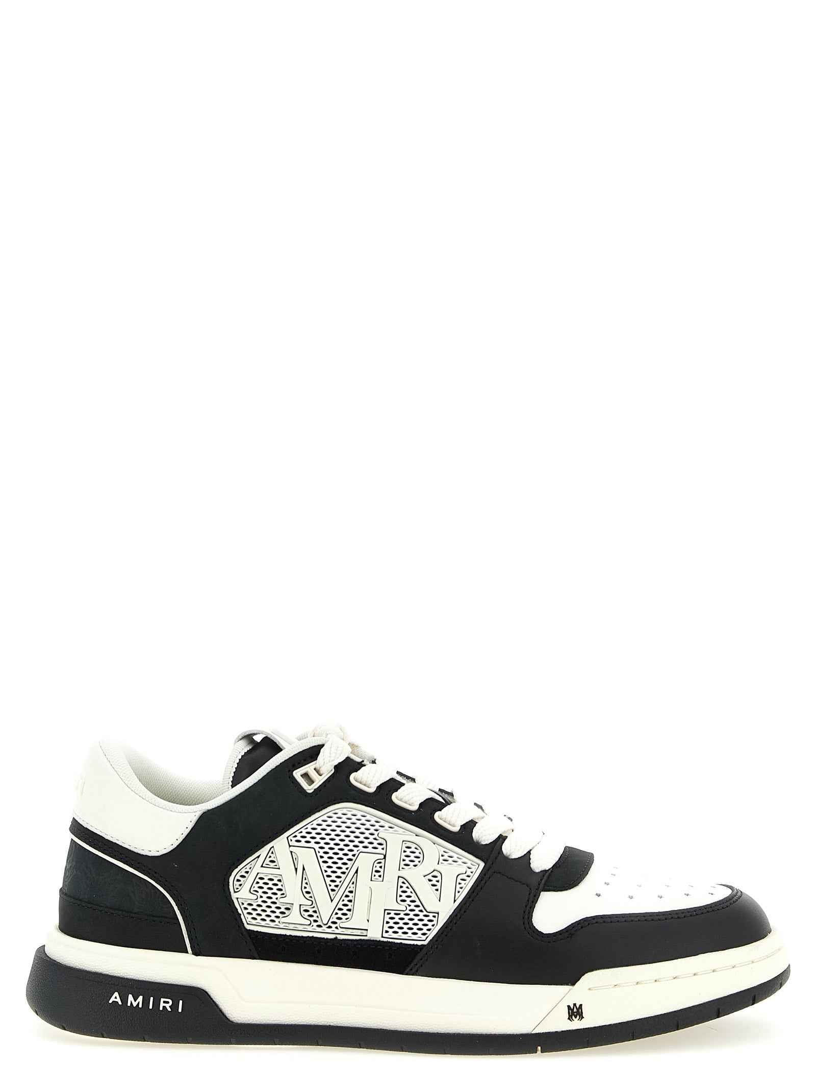 Amiri Bicolor Calfskin Low Top Sneakers