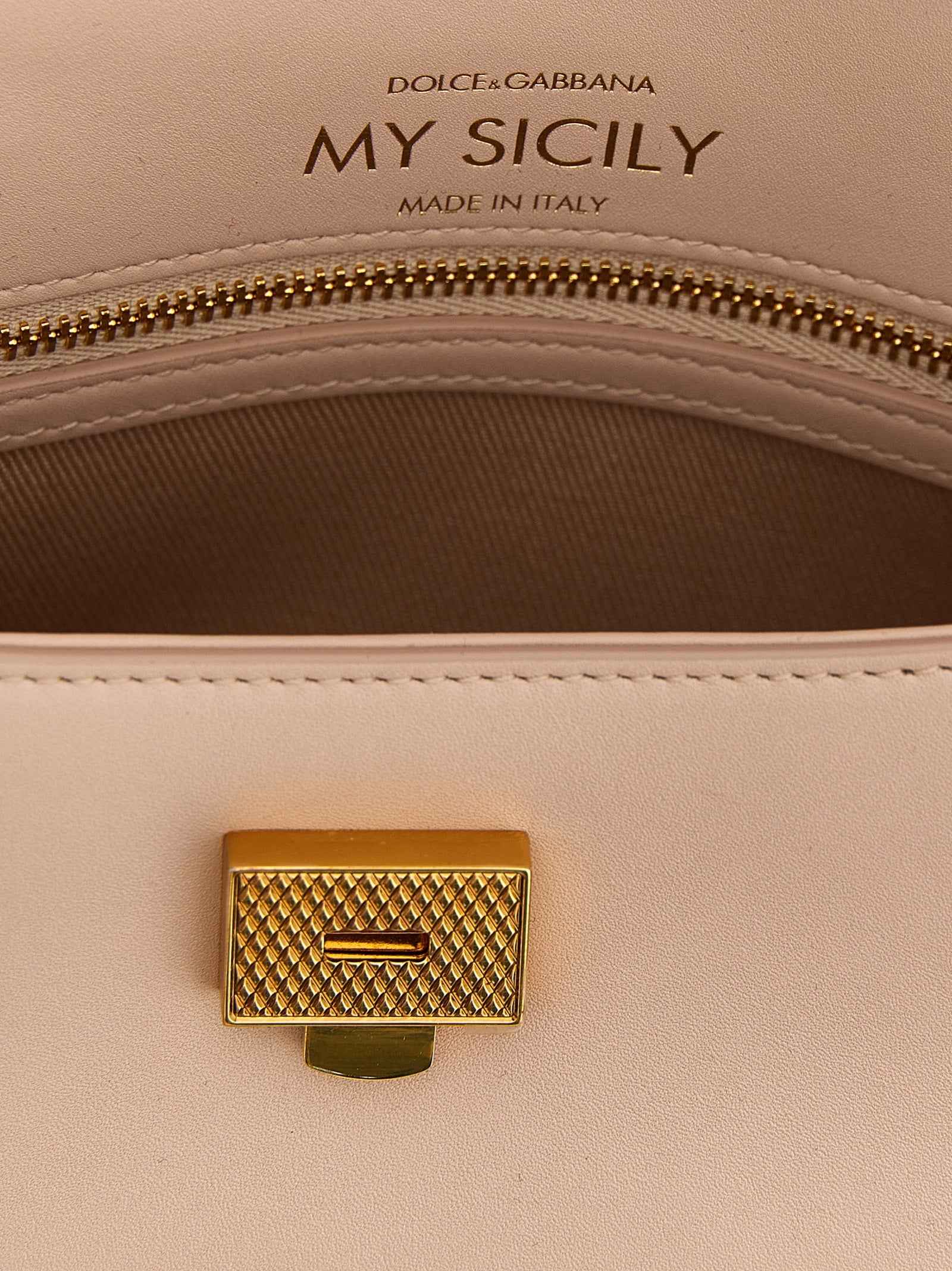 Dolce & Gabbana Multicolor Calfskin Handbag
