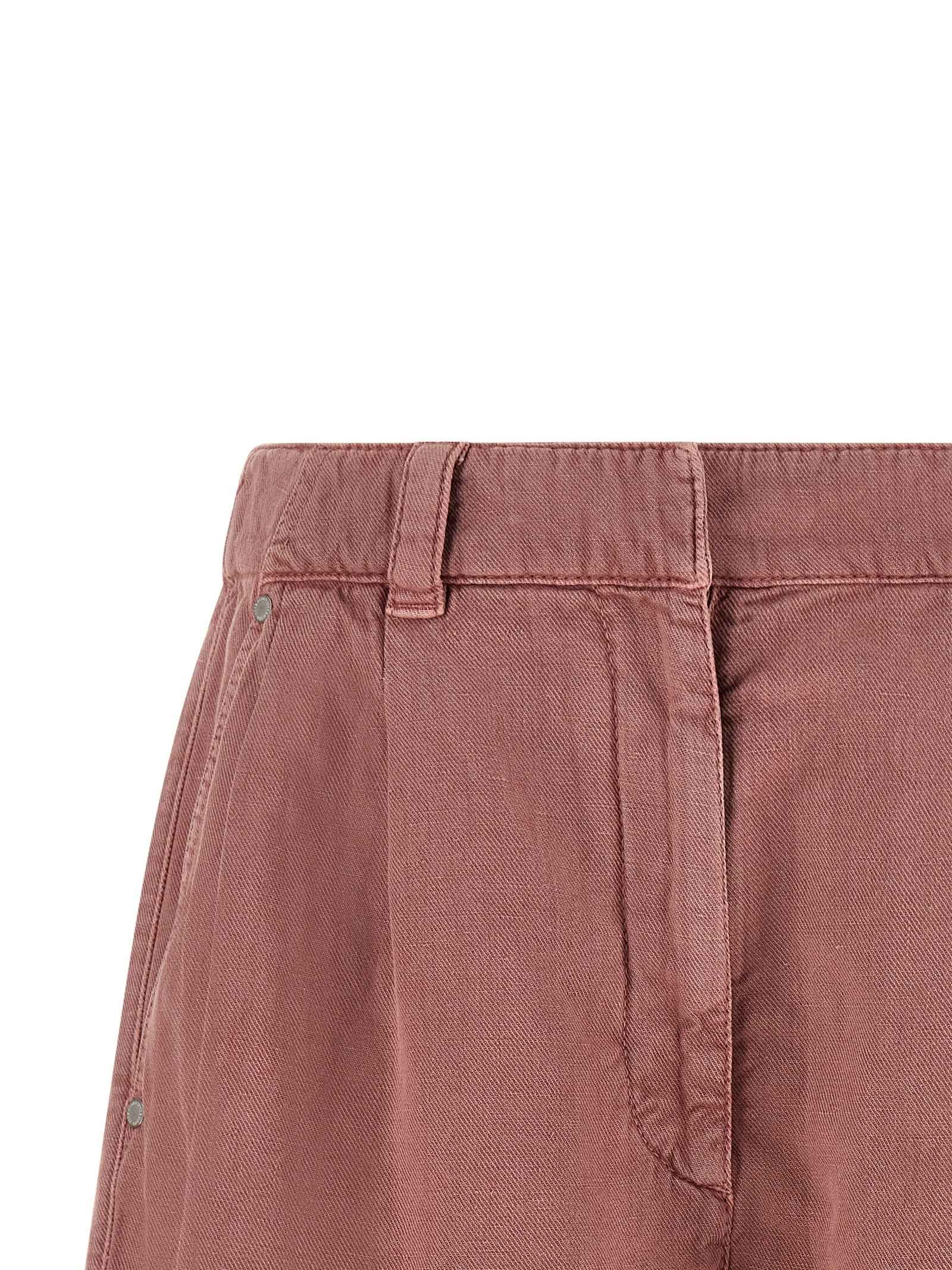 Brunello Cucinelli Multicolor Cotton Bermuda Shorts