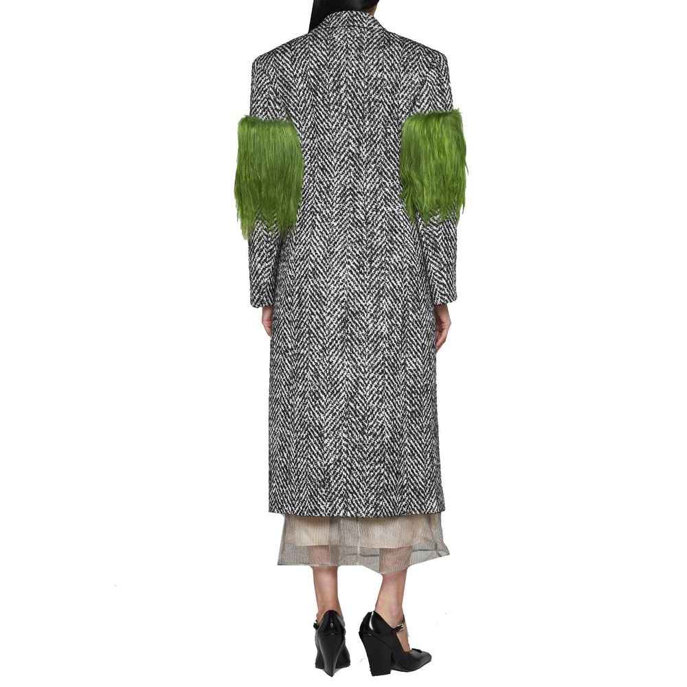 Prada Gray Wool Coat