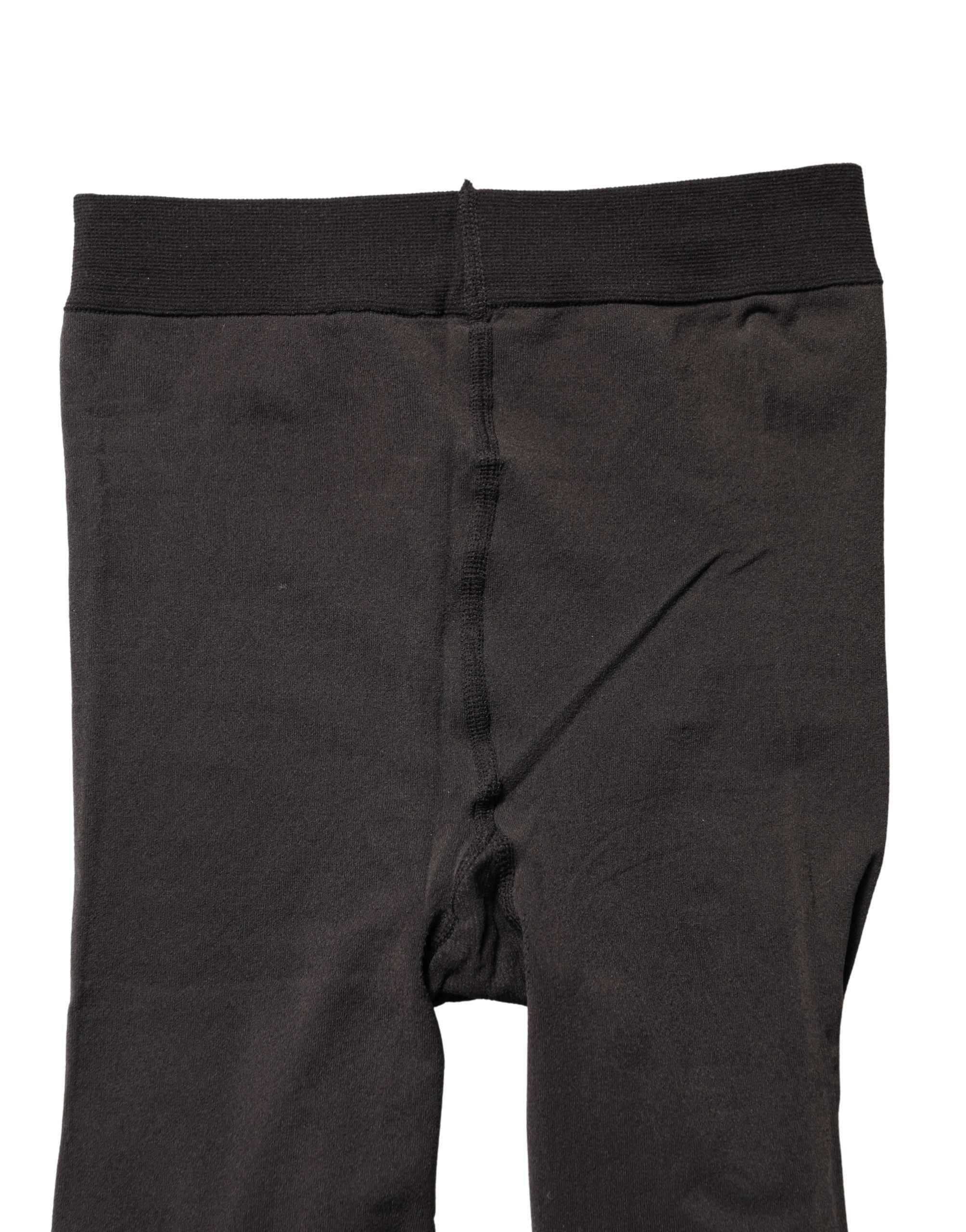 Dolce & Gabbana Black Nylon Tights Stocking Pantyhose Women Socks