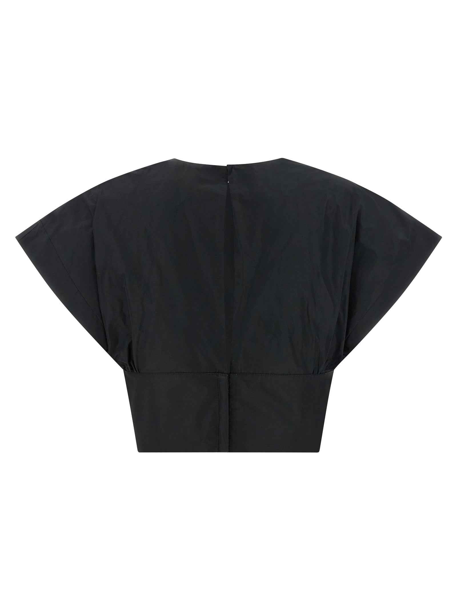 PINKO Black Polyester Blouse