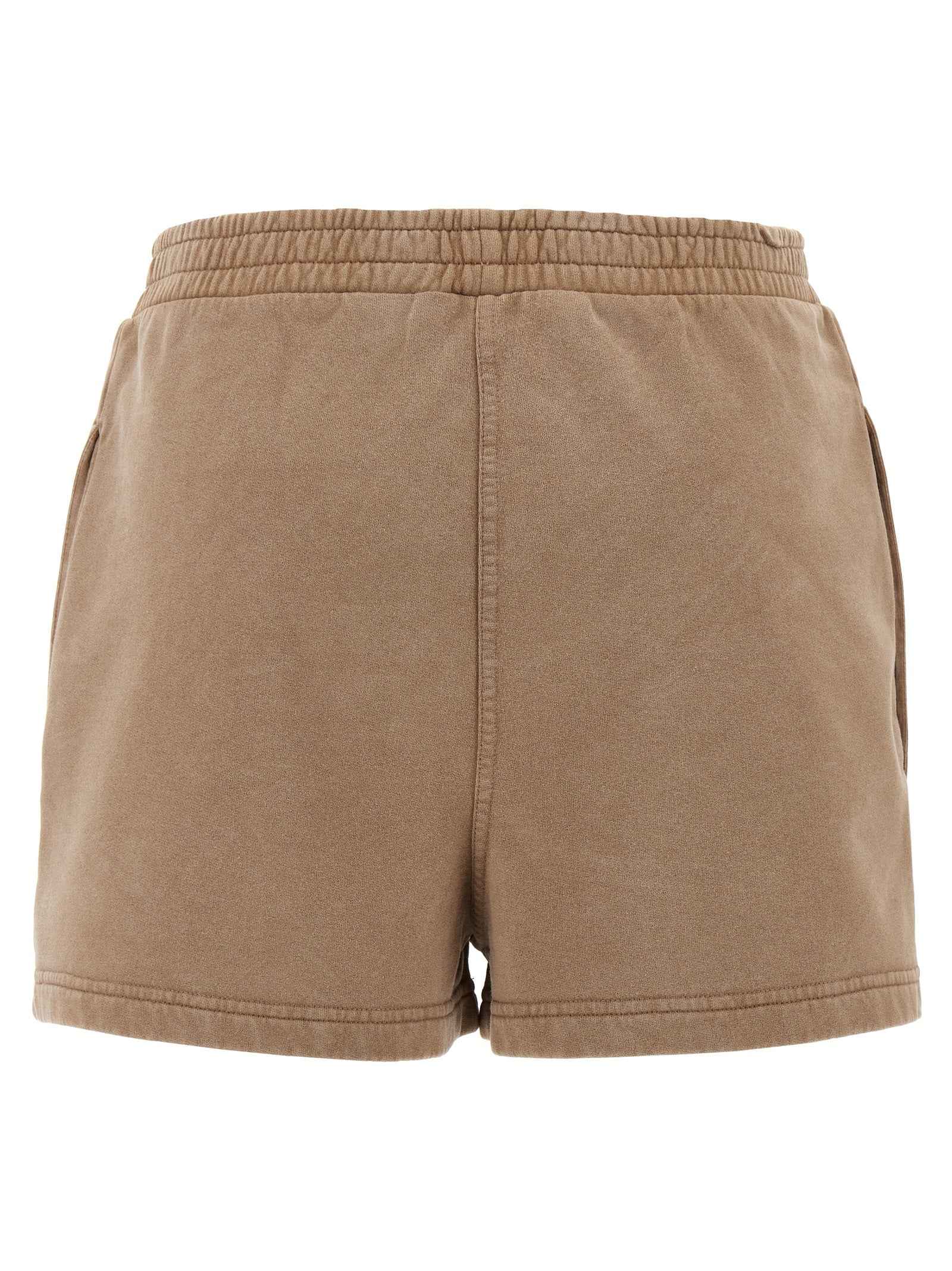 Fendi Brown Cotton Bermuda Shorts