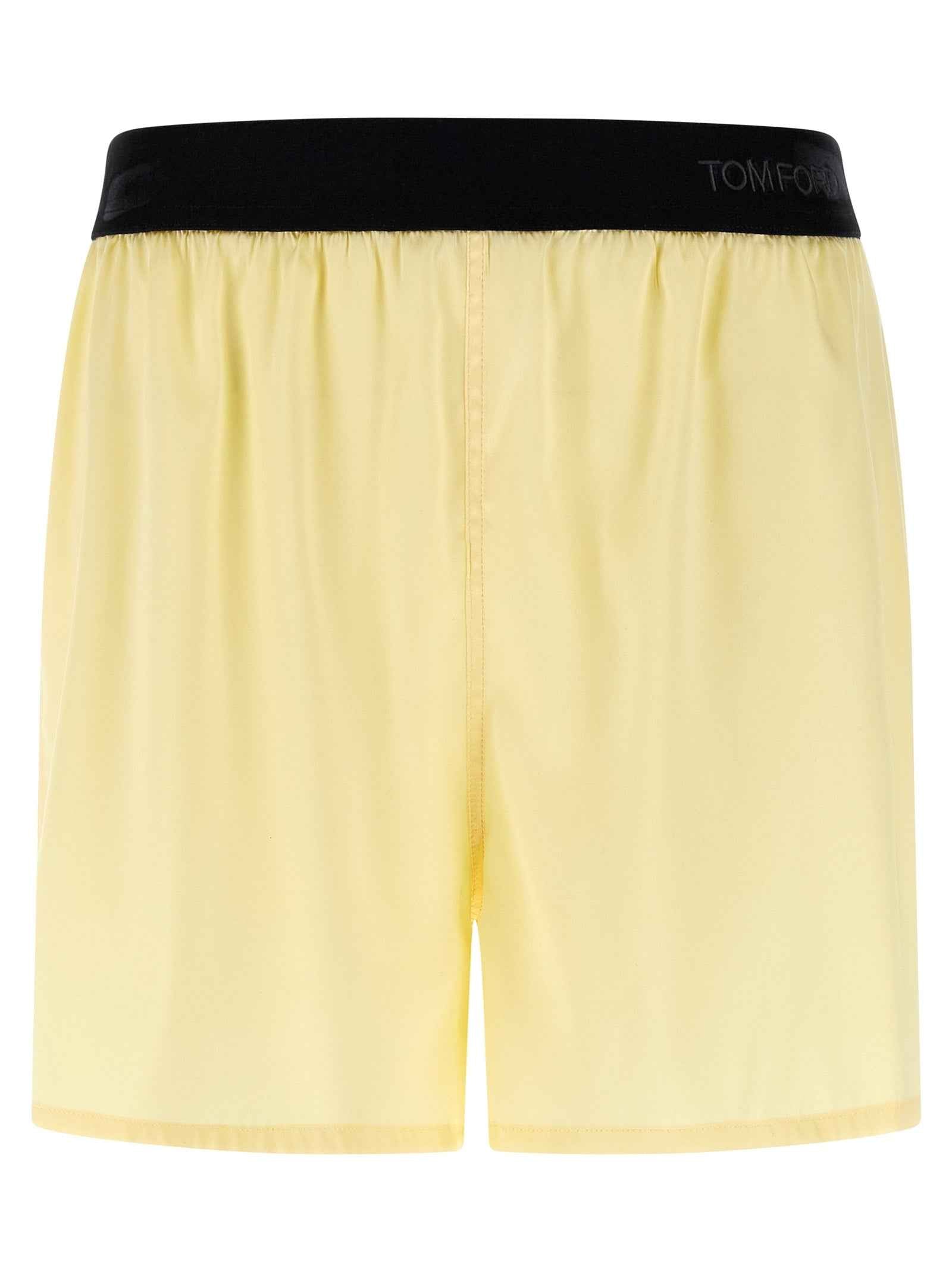 Tom Ford Bicolor Silk Bermuda Shorts